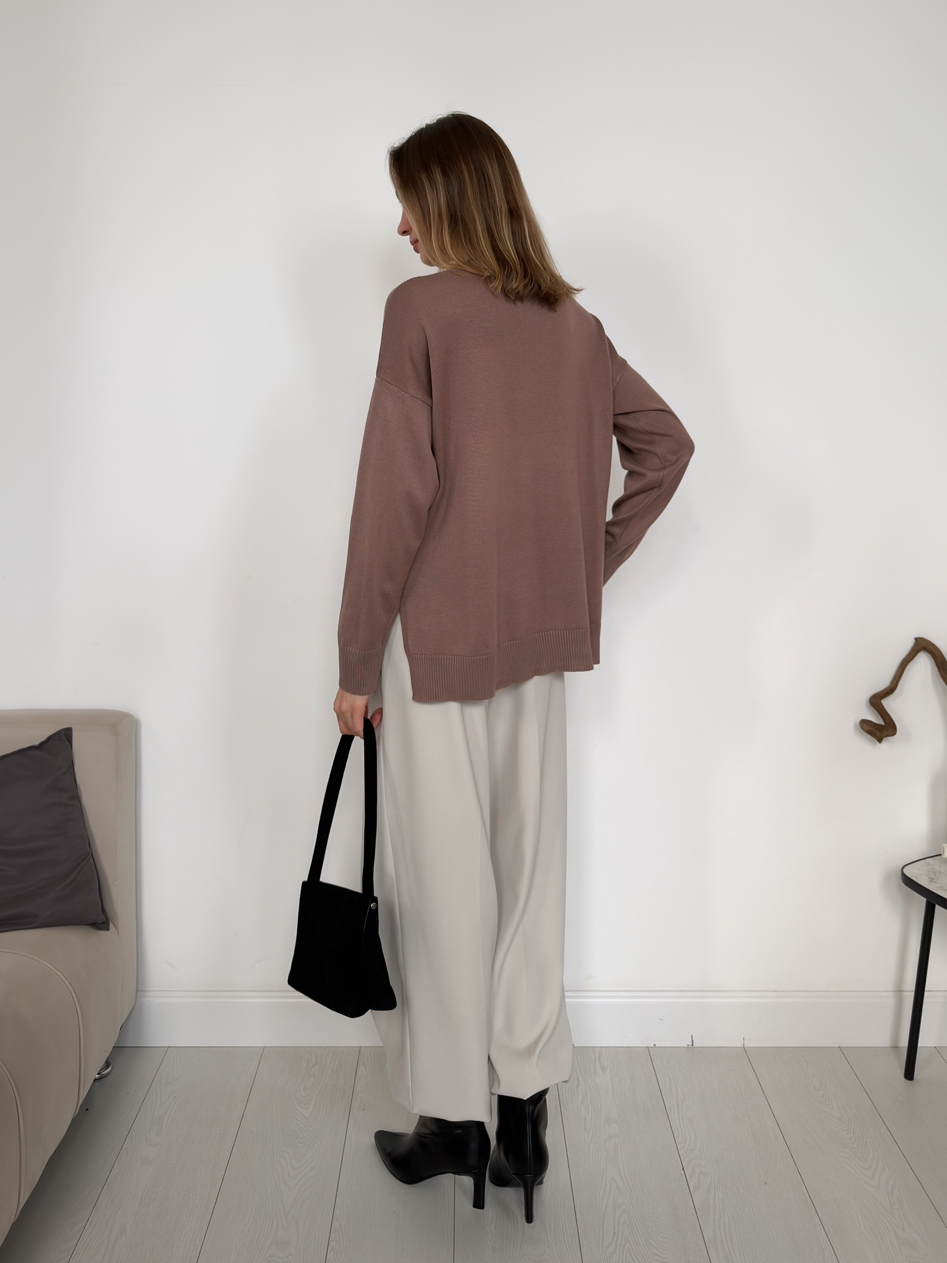 Джемпер 273-1 круглый ворот