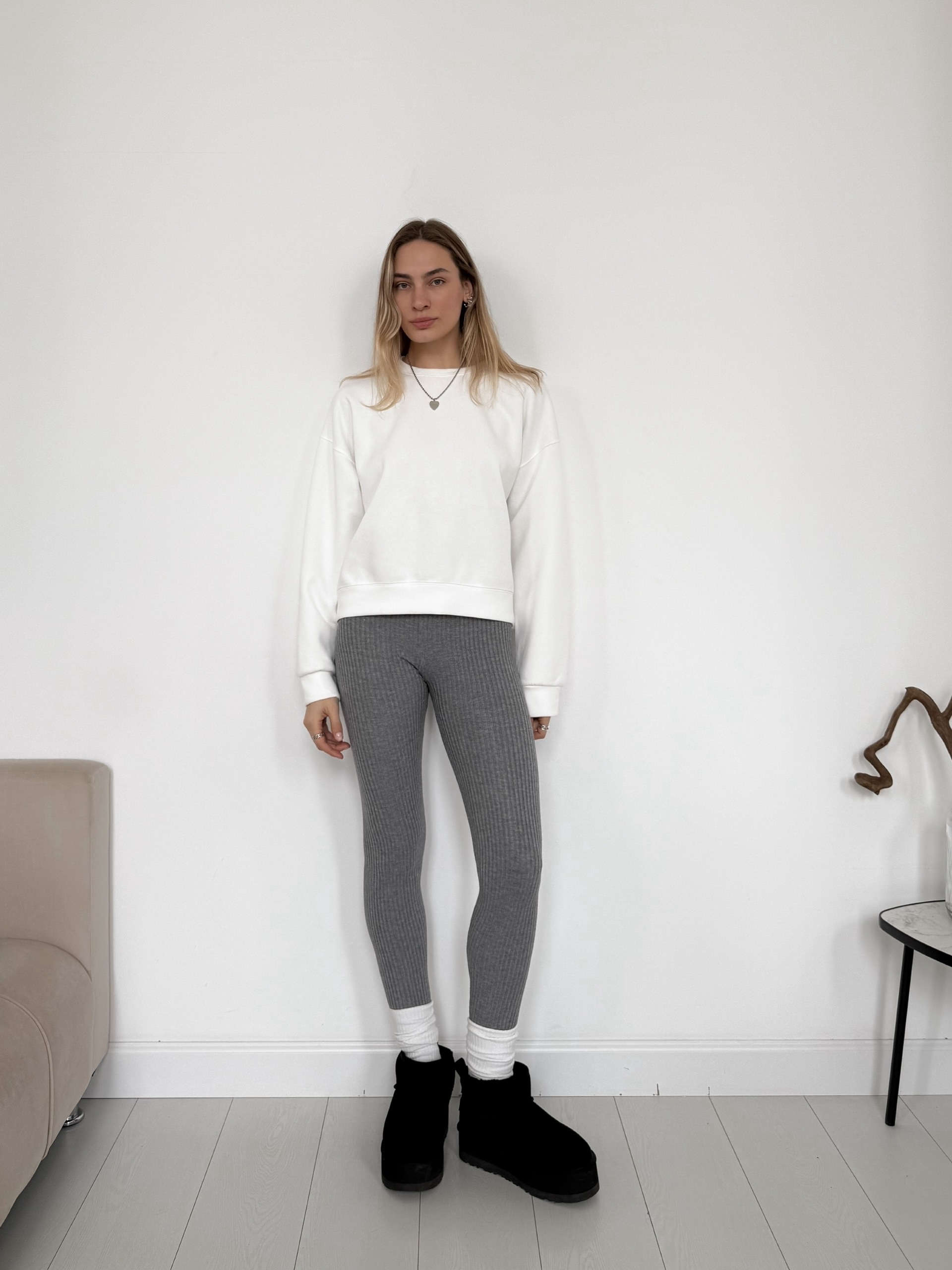 Лосины Fashion classic 157 крупный рубчик