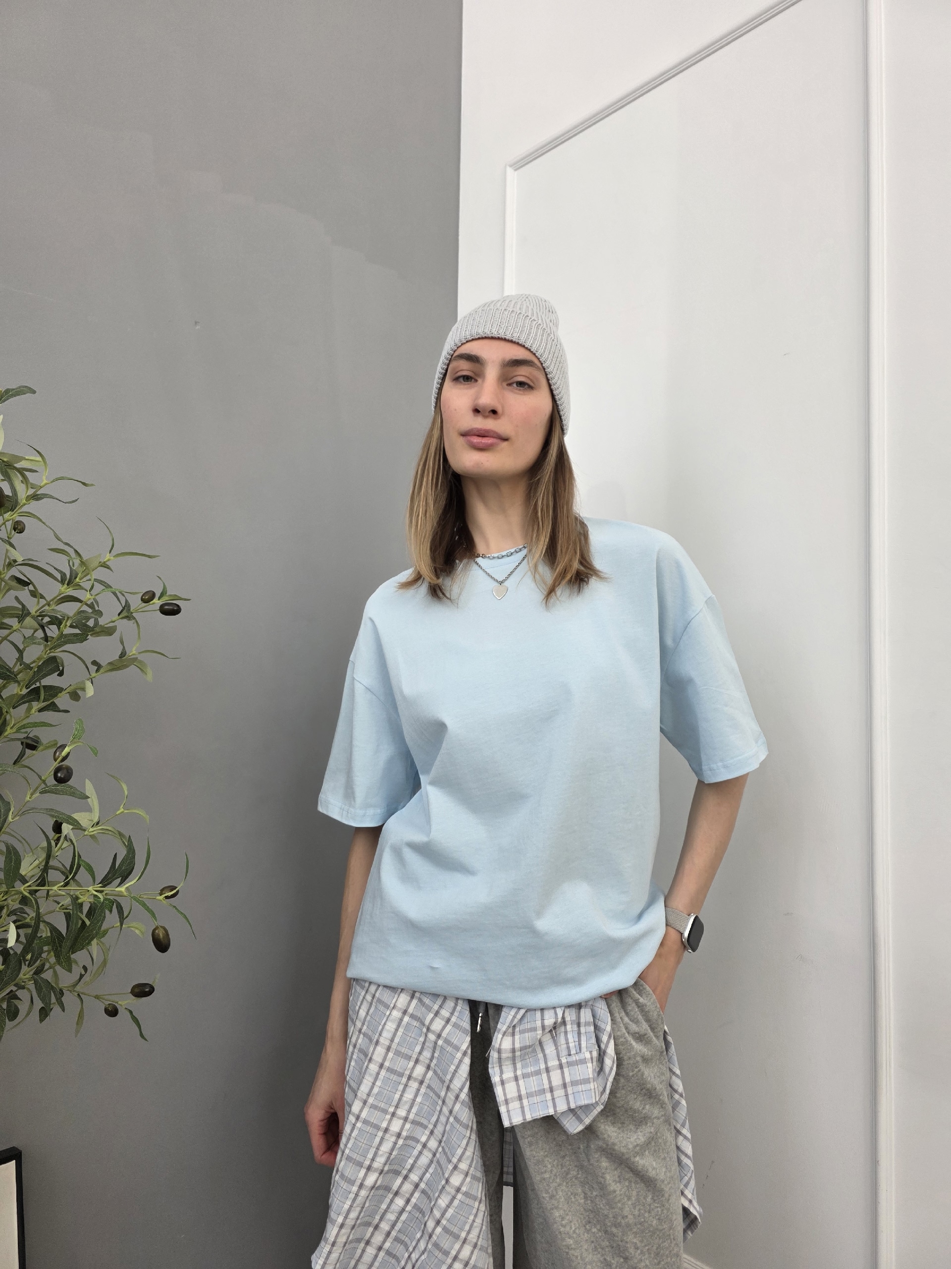 Футболка Korea 7701 оверсайз