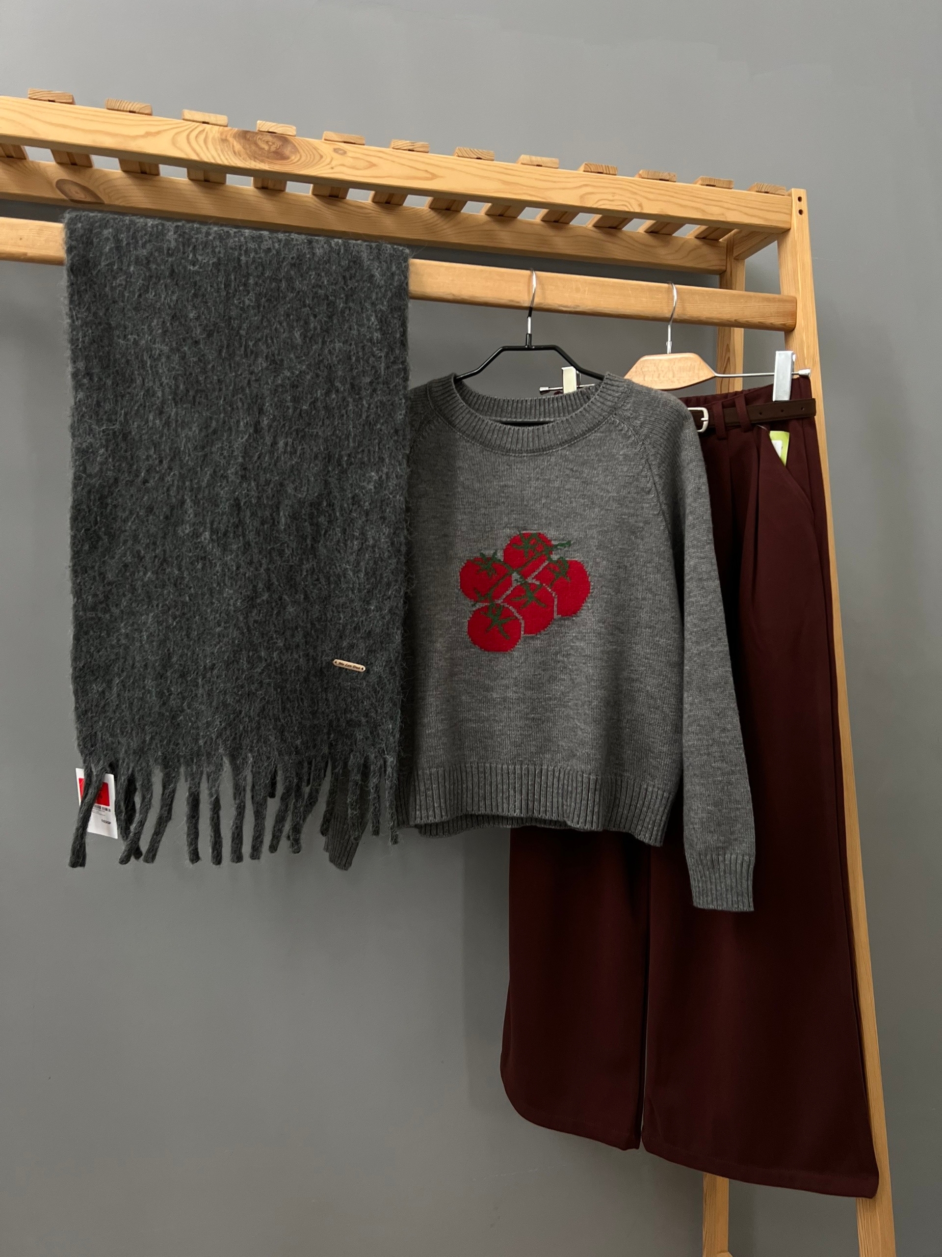 Джемпер 4А040 помидоры