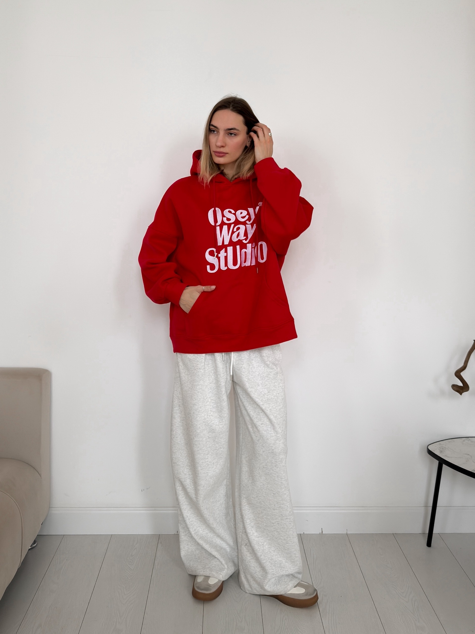 Худи W9507 osey way studio флис