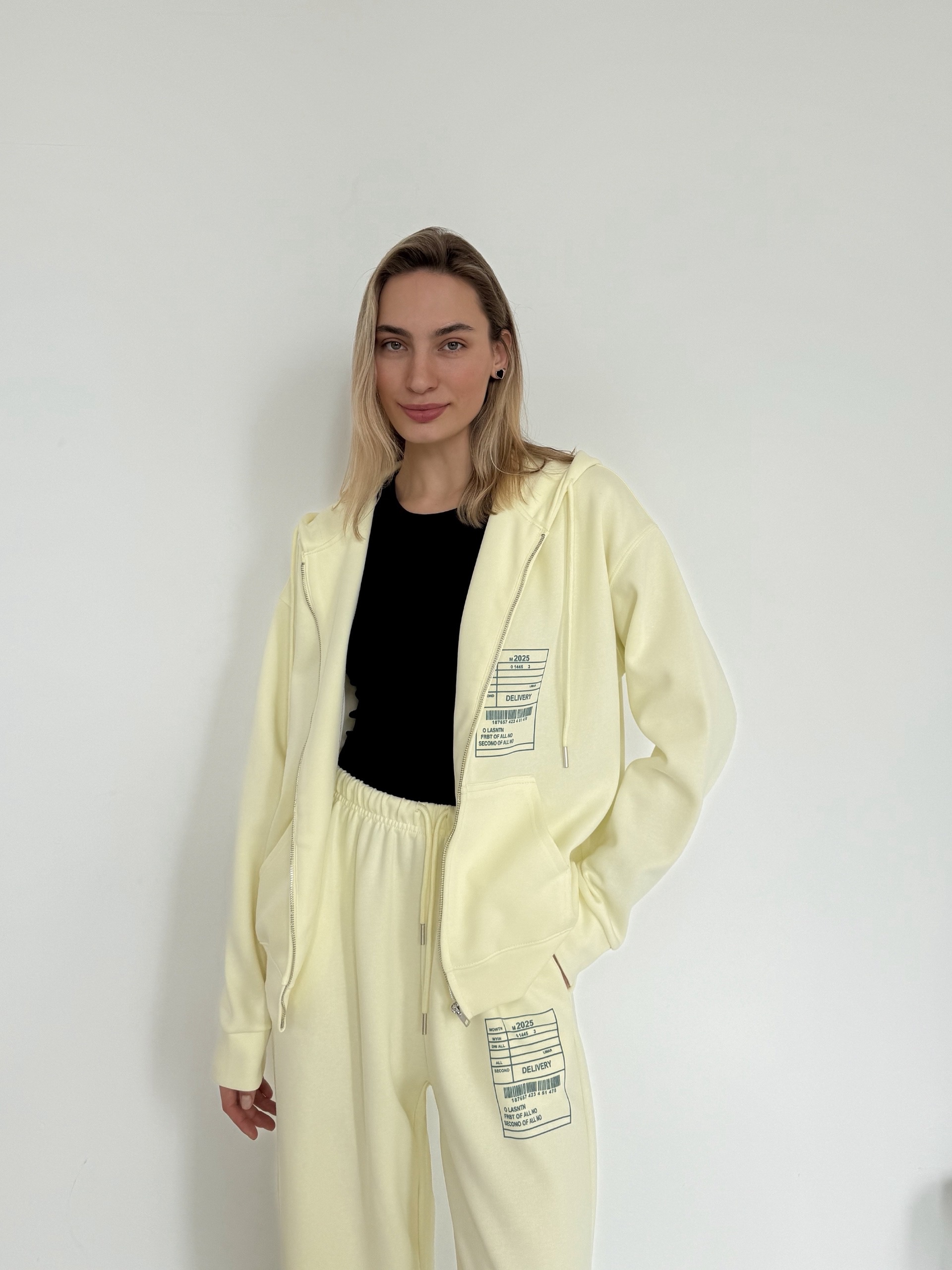 Костюм 72038 delivery зип-худи джоггеры