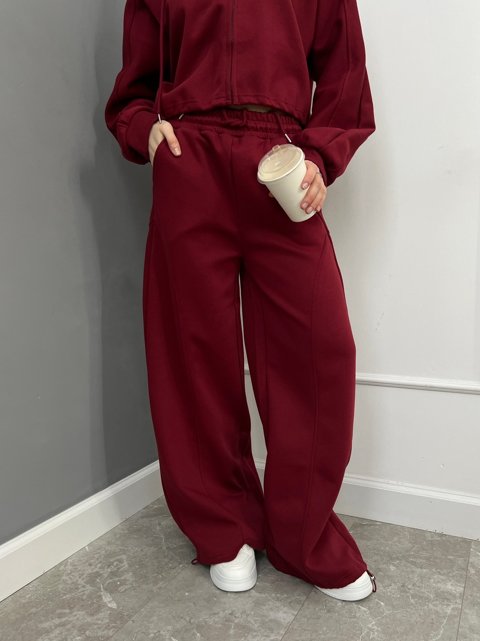 Костюм Korea F760 кофта+брюки строчка