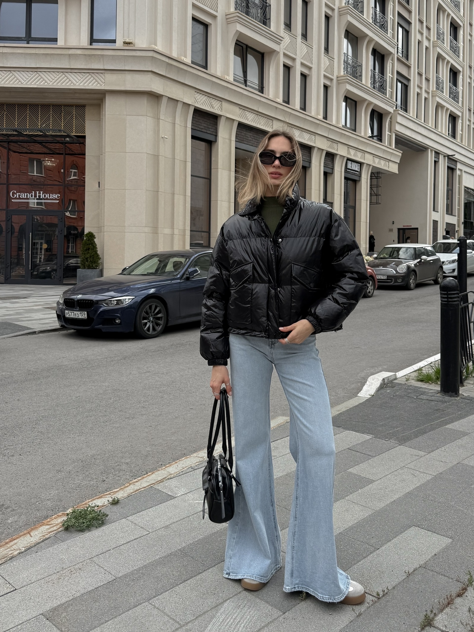 Куртка Perfect 2505 укороч наклад карманы