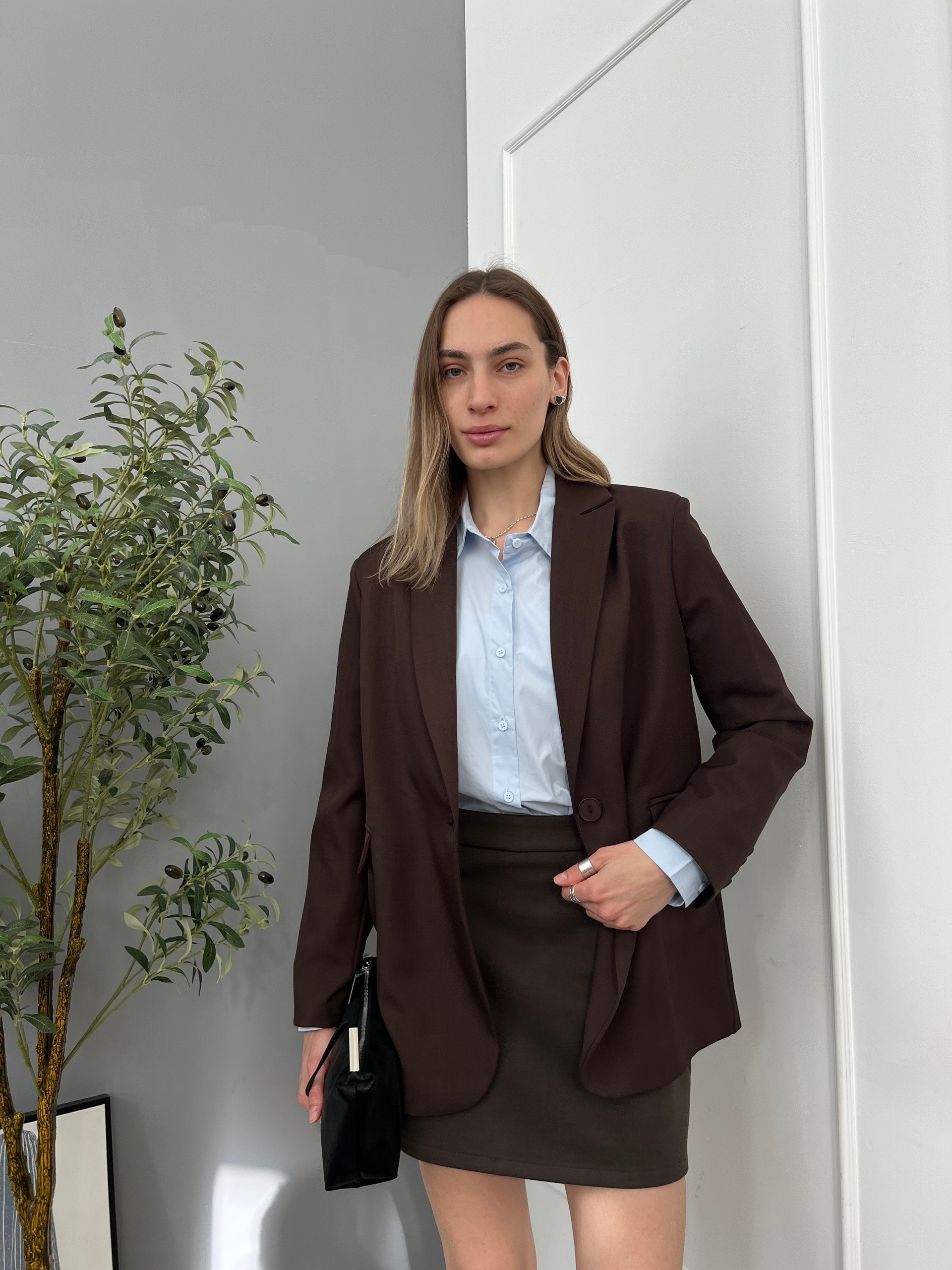 Жакет Liza 044 на одной пуговице