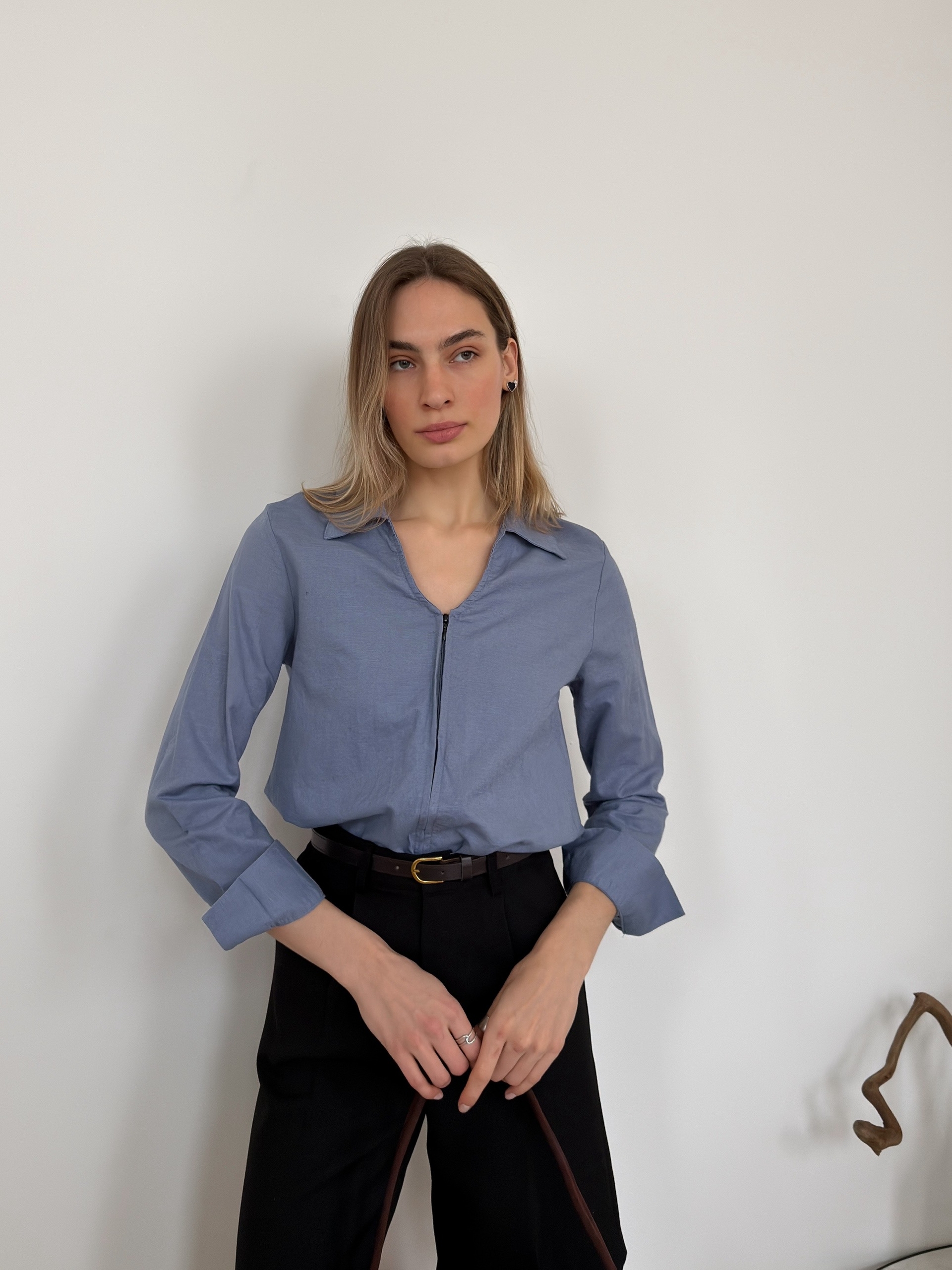 Рубашка на замке W6846 WG