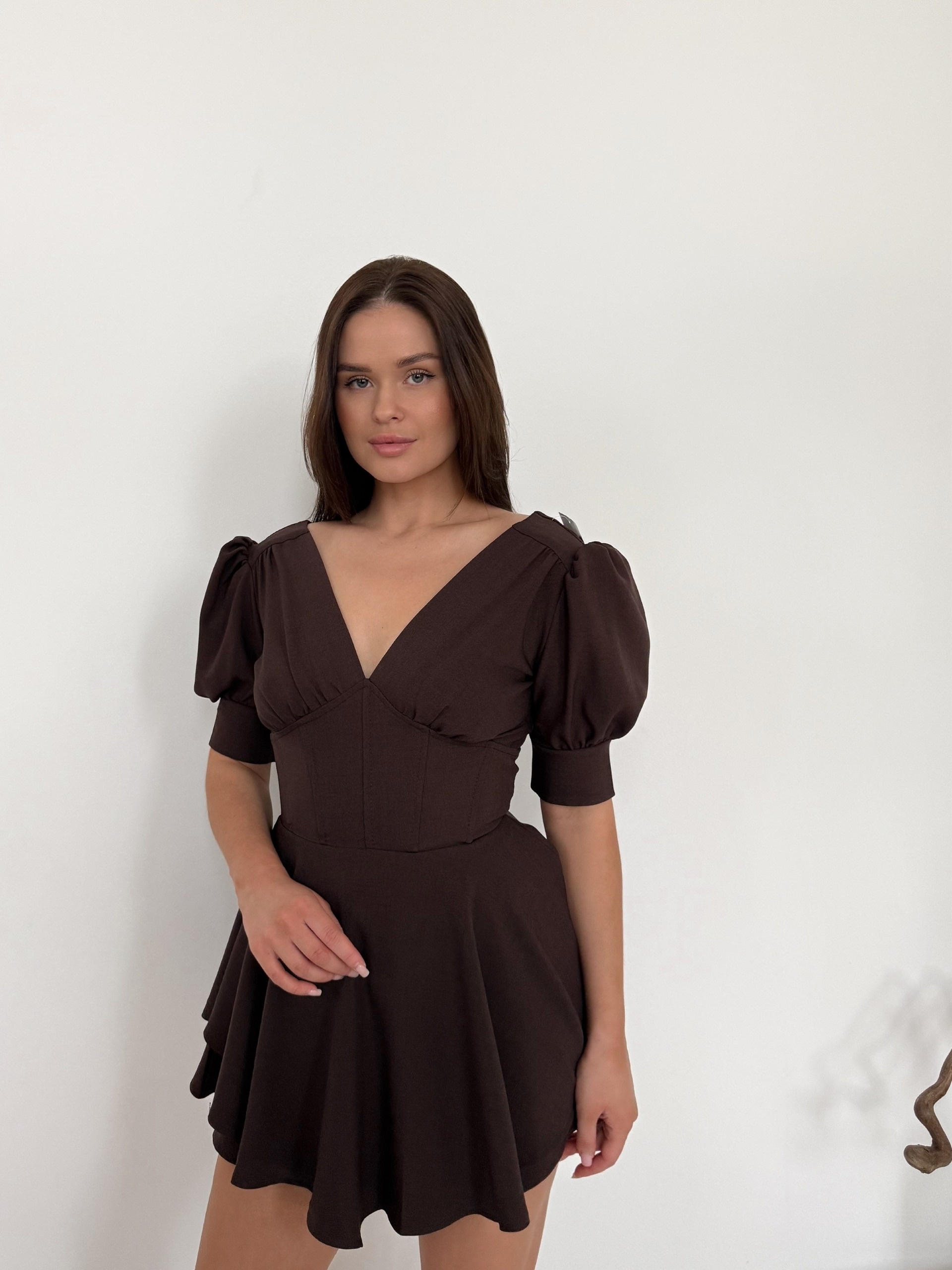 Комбинезон Perfemme корсетная часть короткий рукав