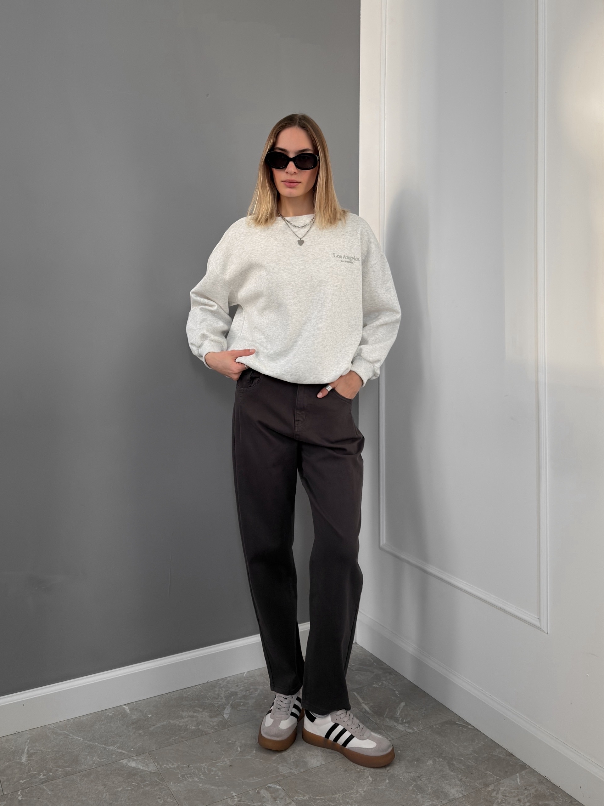 Свитшот Mec 3121 надпись LosAngeles