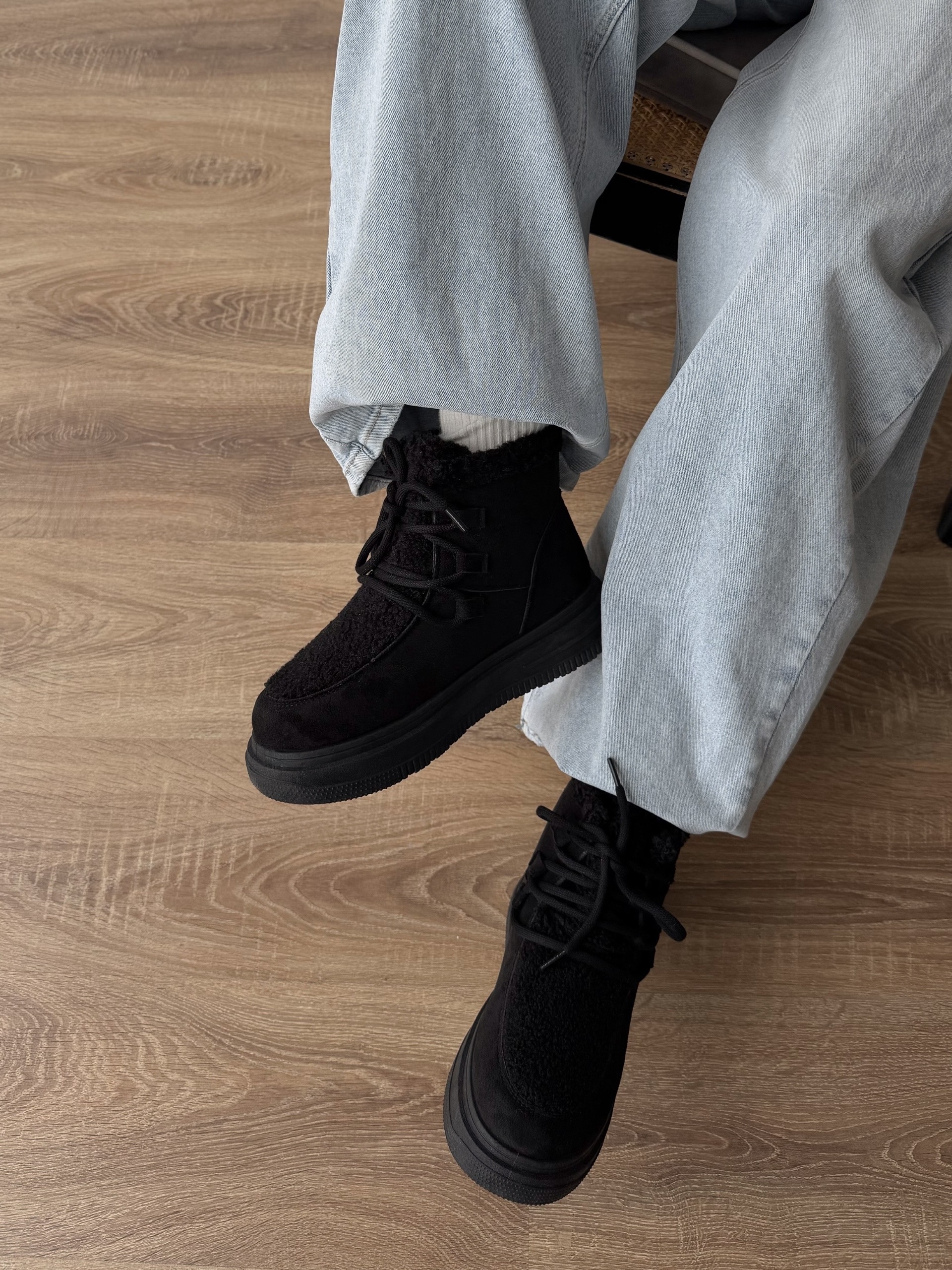 Ботинки Perfect B157 шнуровка