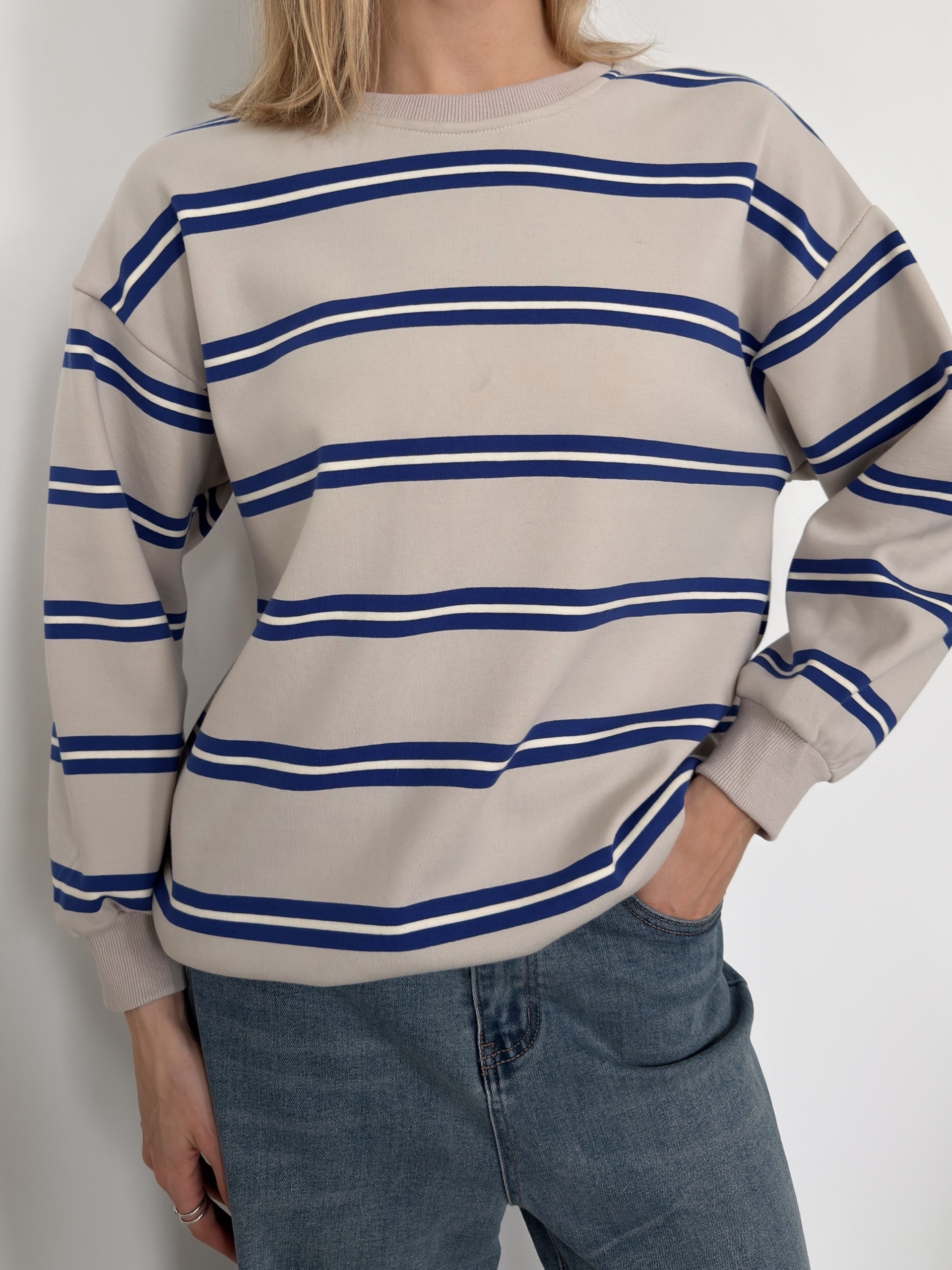 Джемпер HUA HUA 1188 в полоску