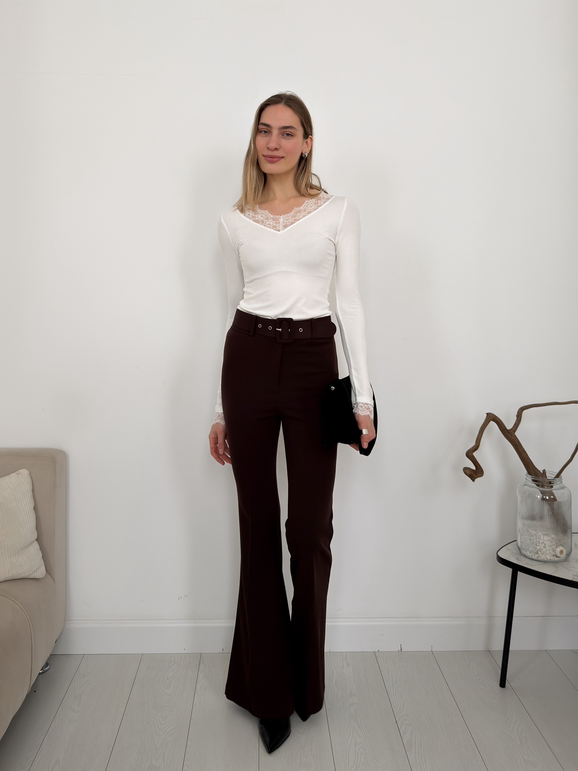 Брюки Liza 045 клеш от колена