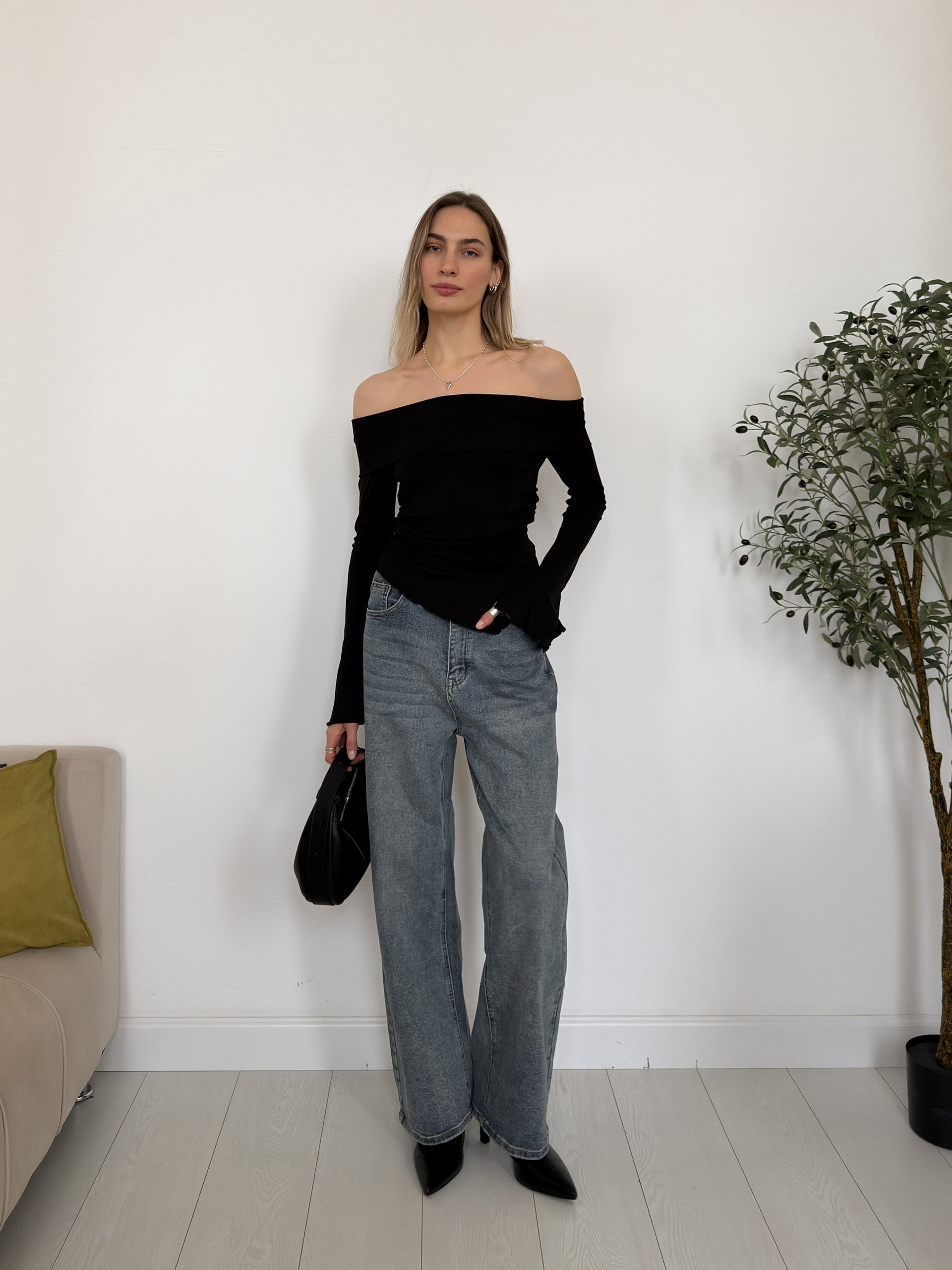 Кофточка Nama 604 подворот на плечах