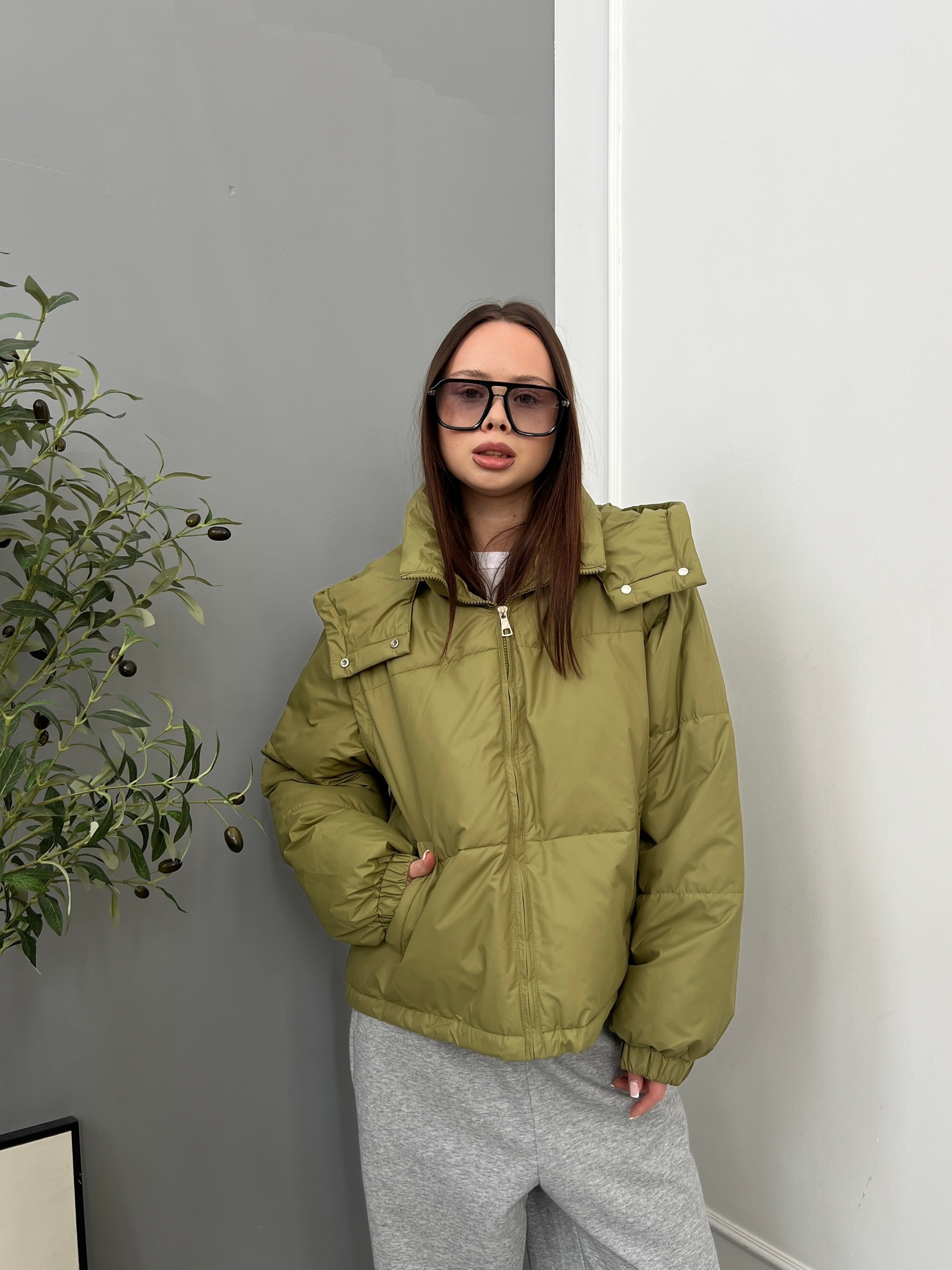 Куртка-жилетка Korea A26 короткая