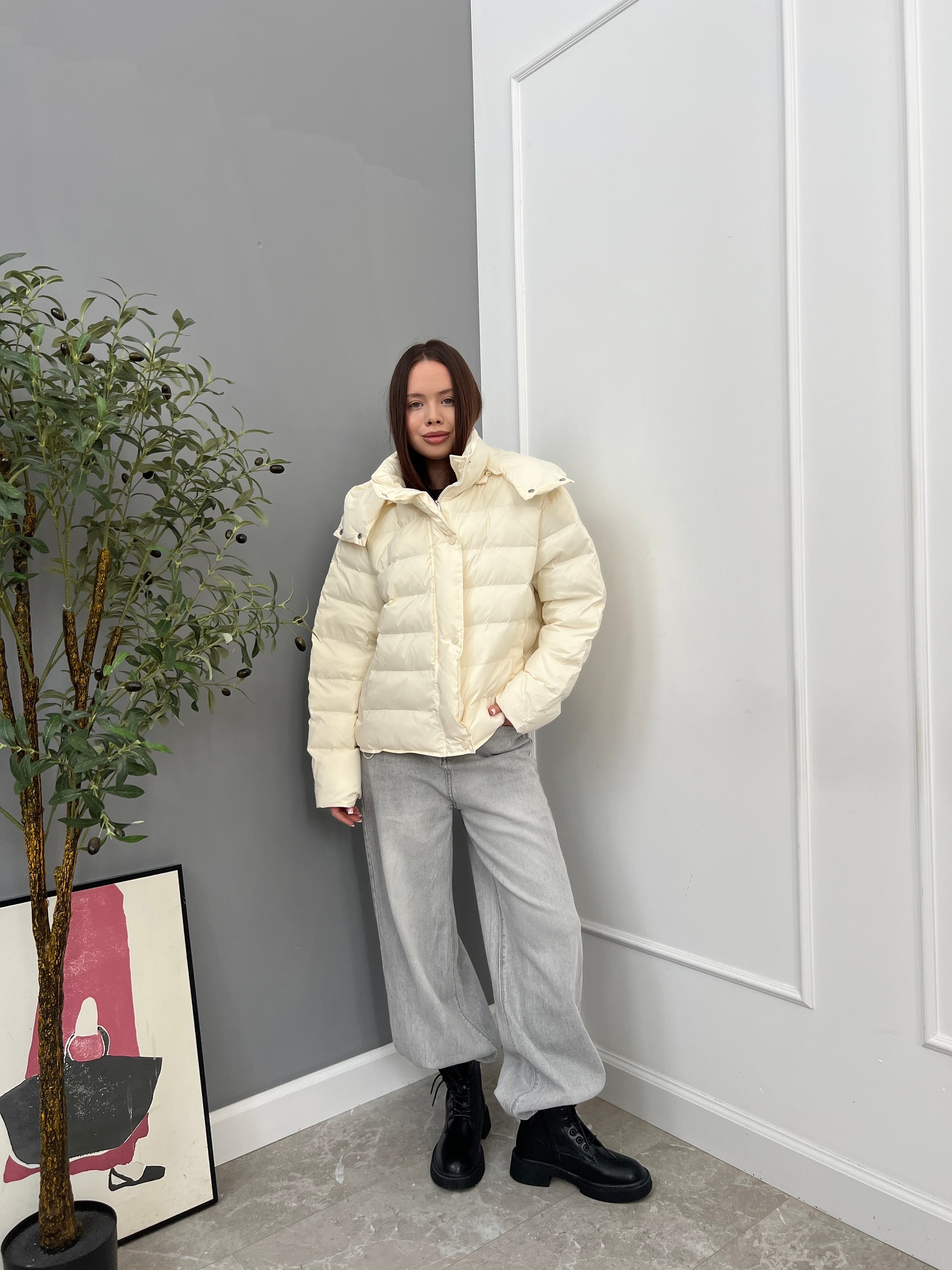 Куртка W 5960 короткая