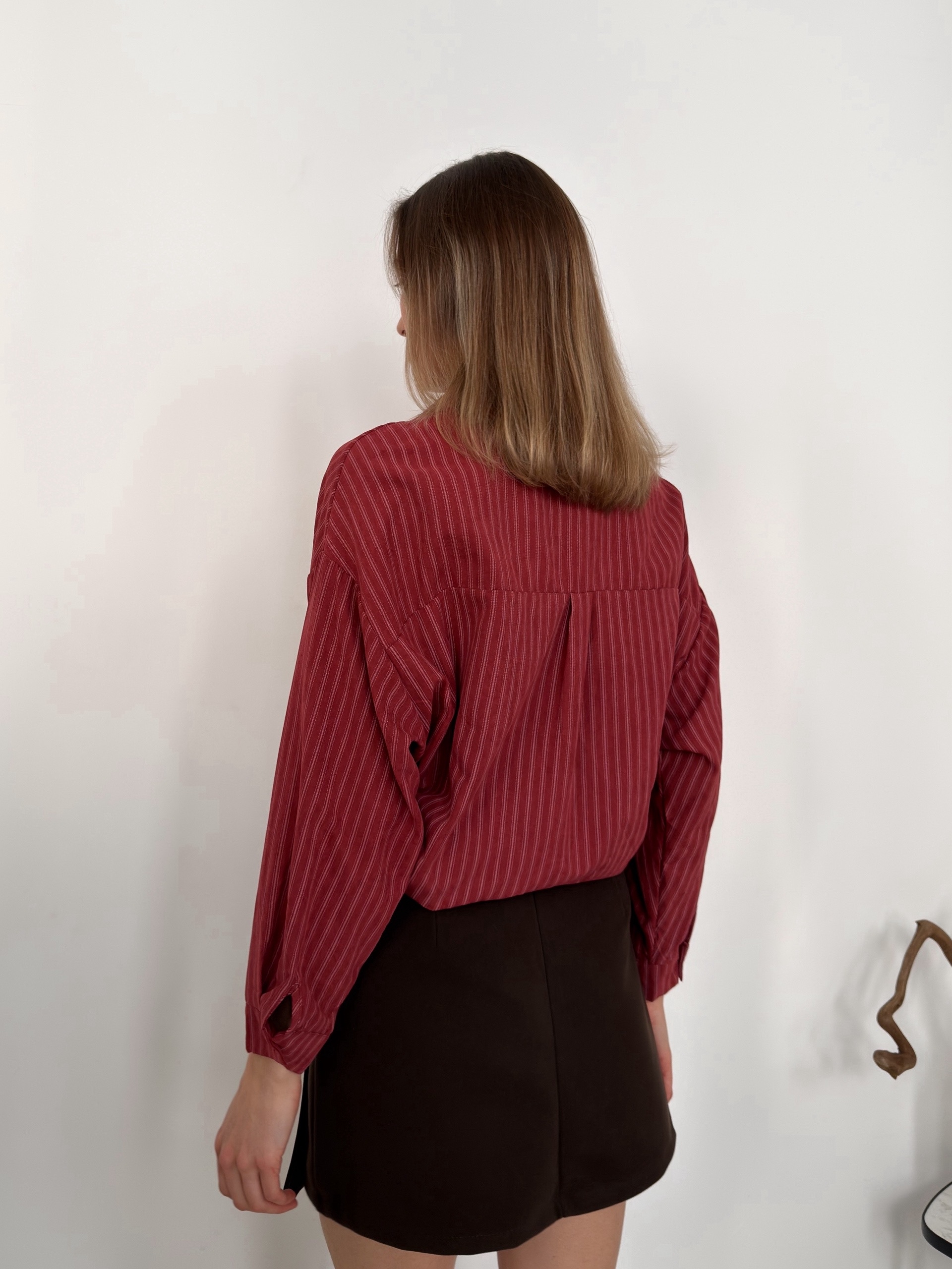 Рубашка Chuangxijidi 9791 в полоску