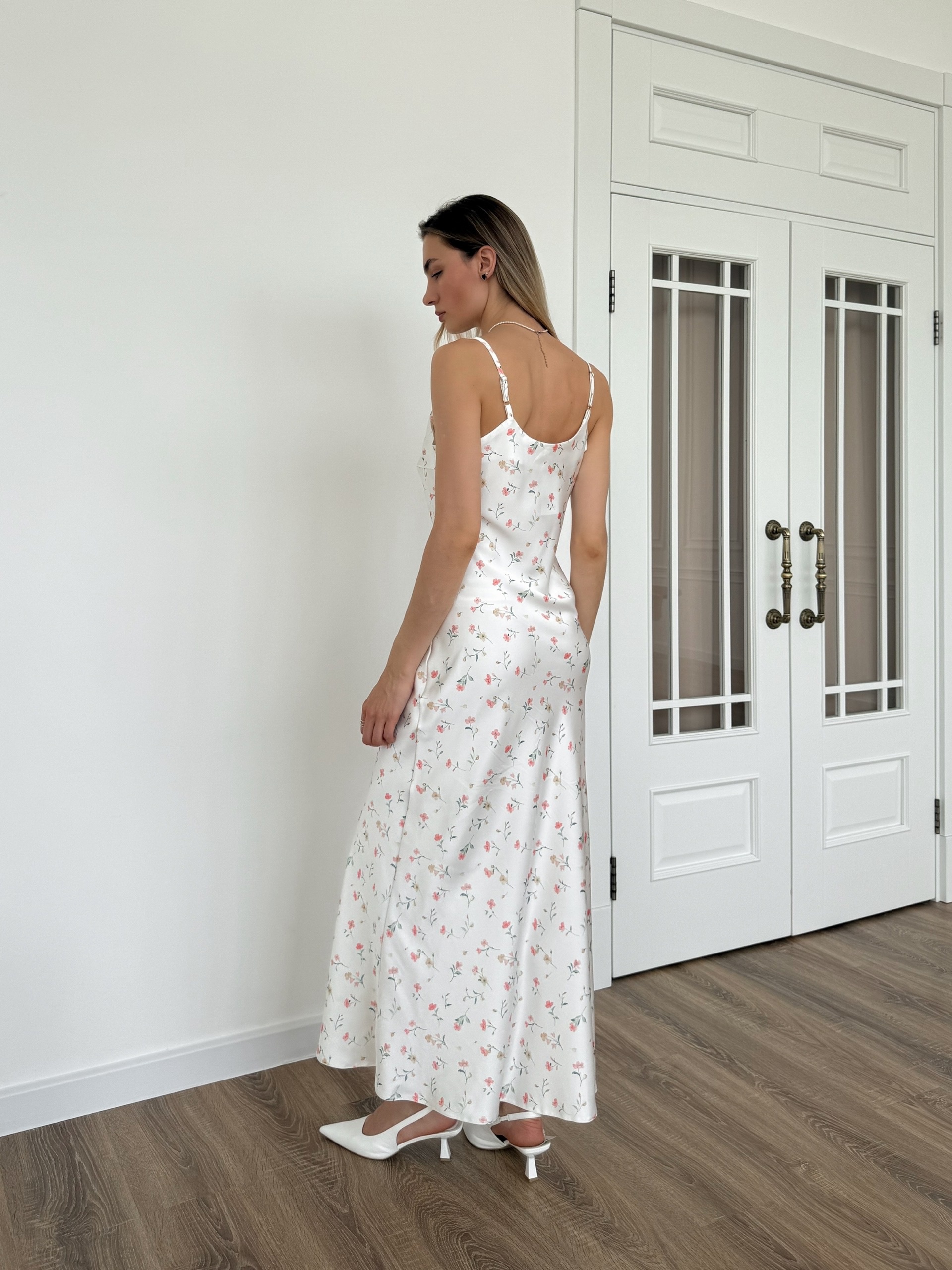 Платье Ailuna collection 777 комбинация атлас макси
