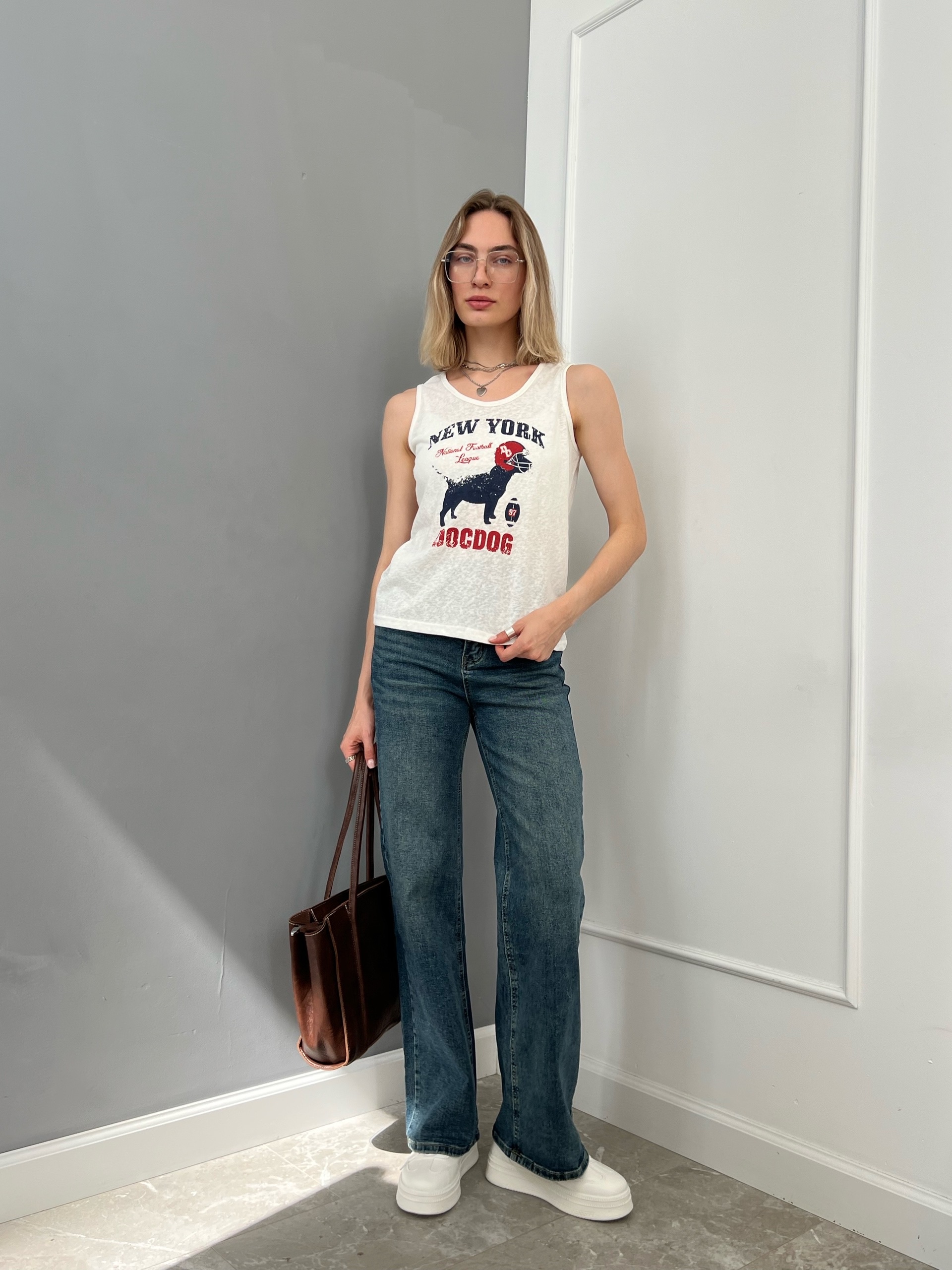 Майка new york dog