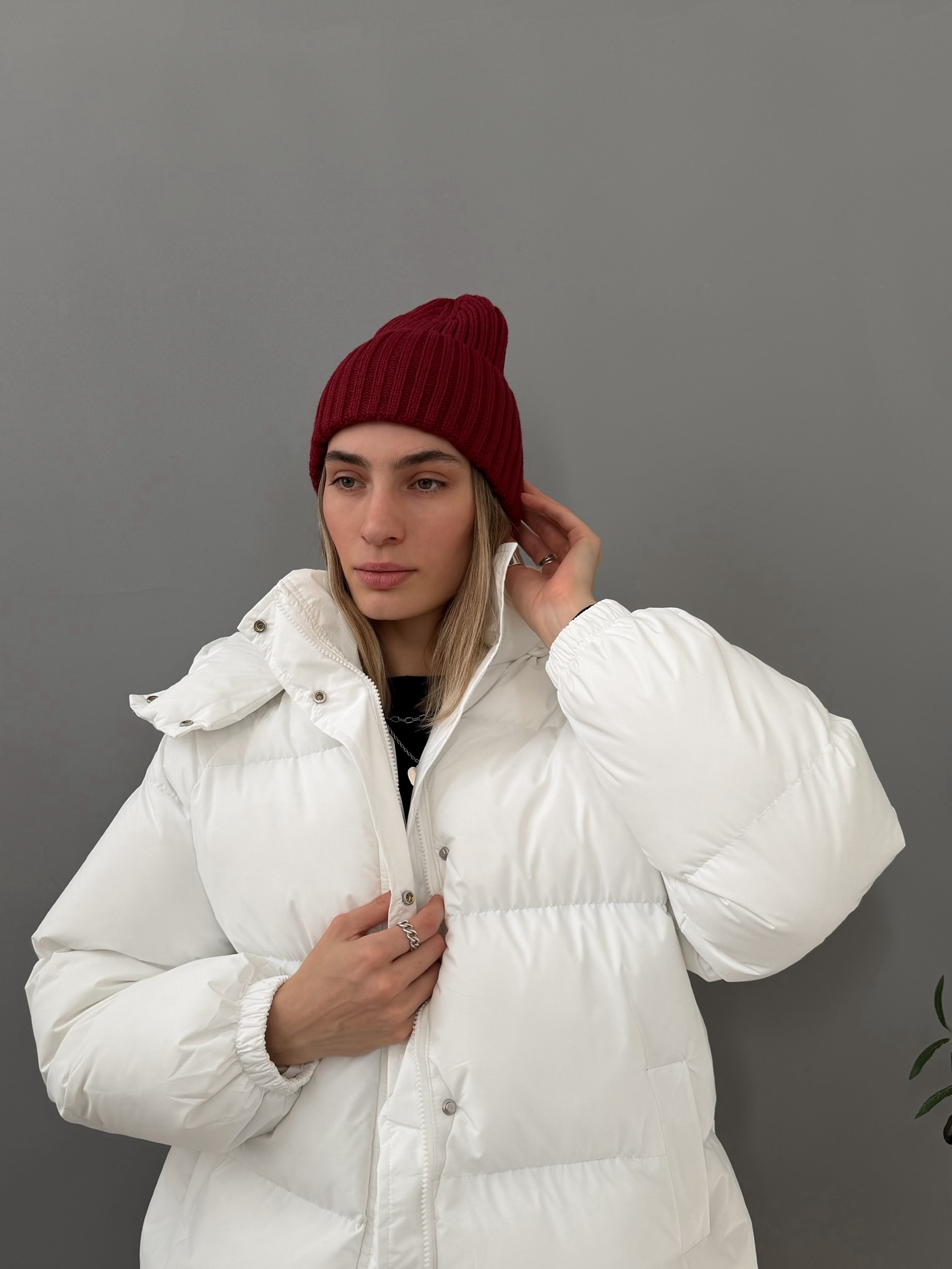 Шапки TMG подворот высокий