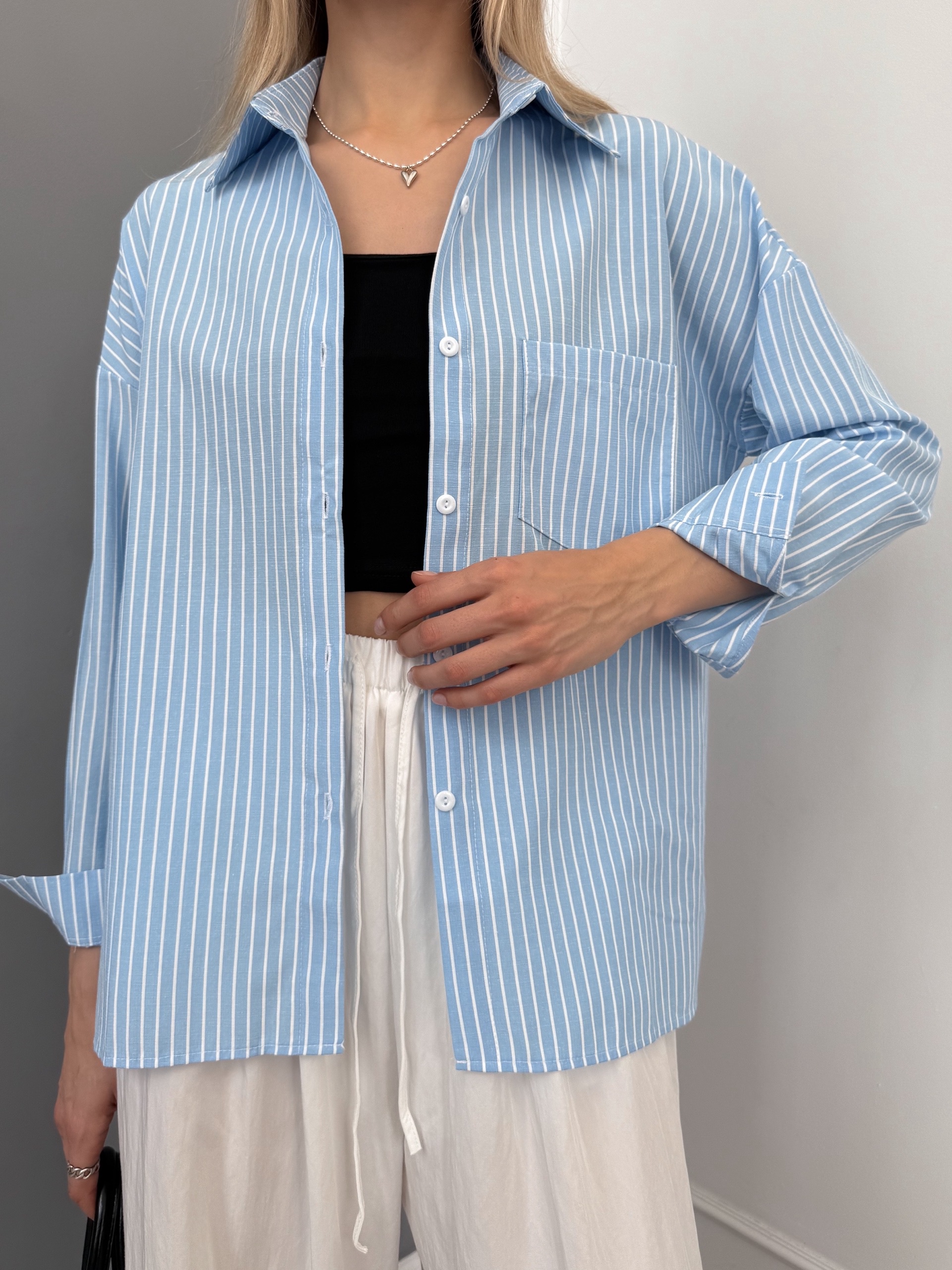 Рубашка Margo 058 в полоску