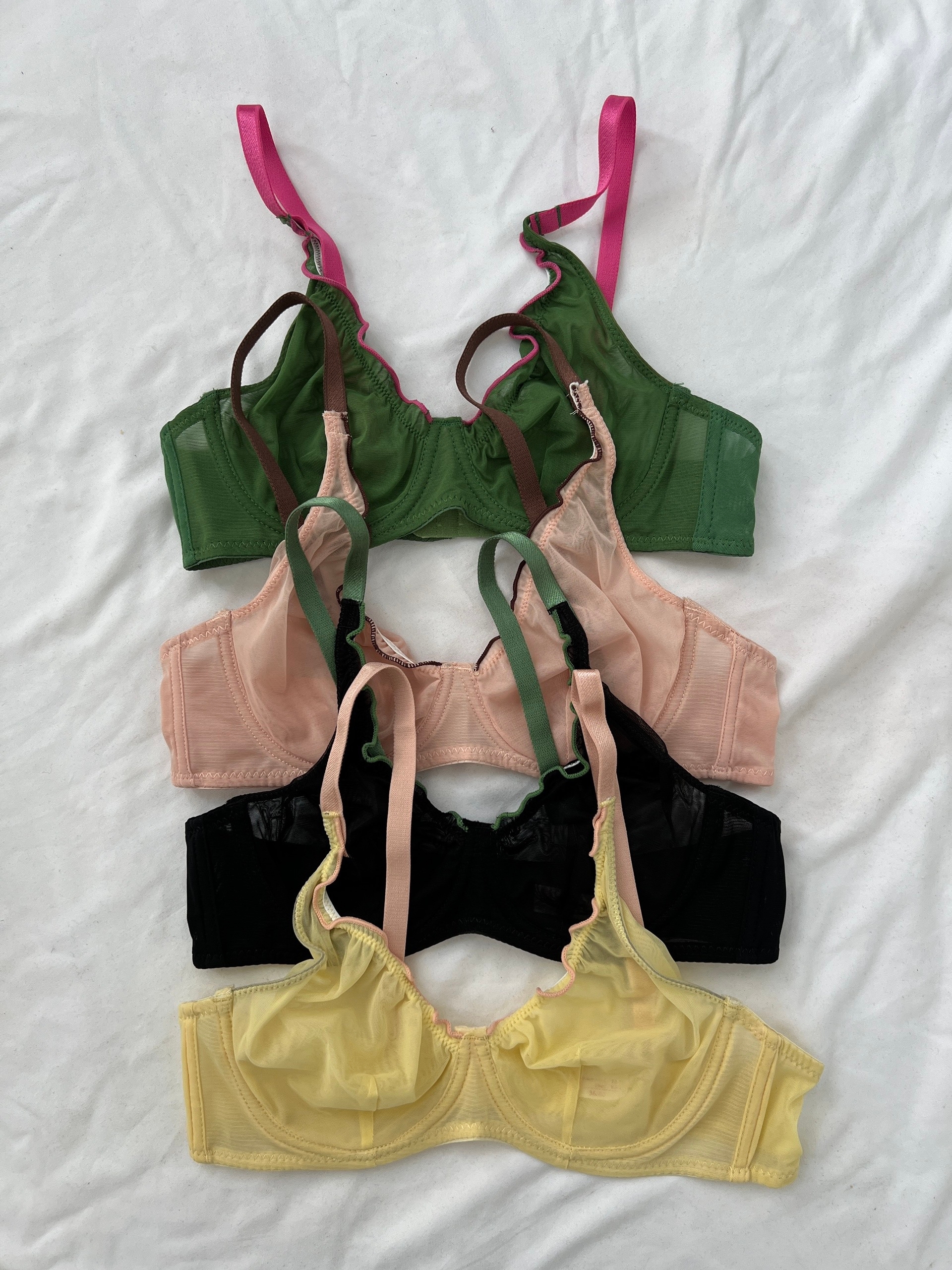 Комплект бюст+трсы Comfortable сеточка