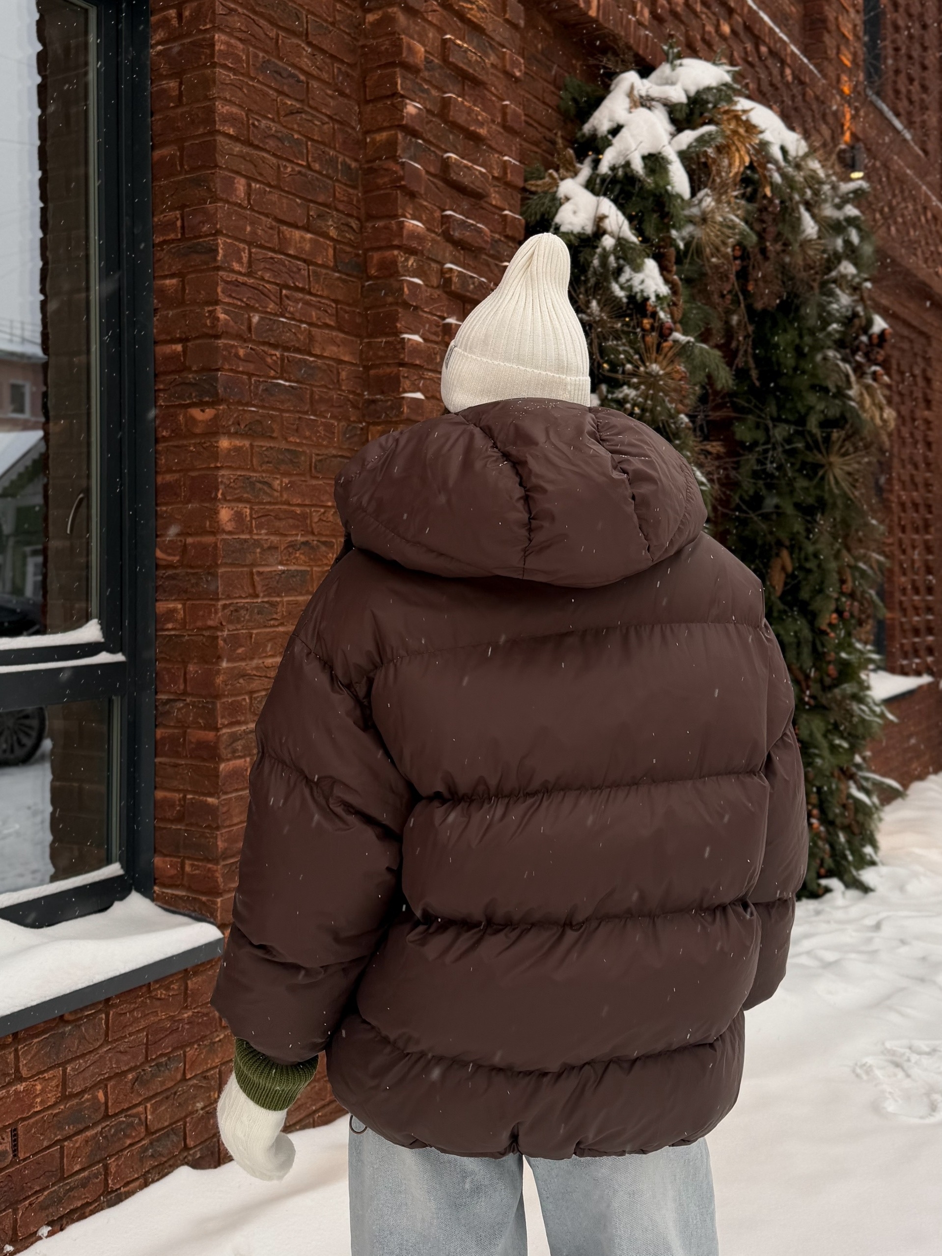 Куртка Nana 88117 короткая затяжка внизу