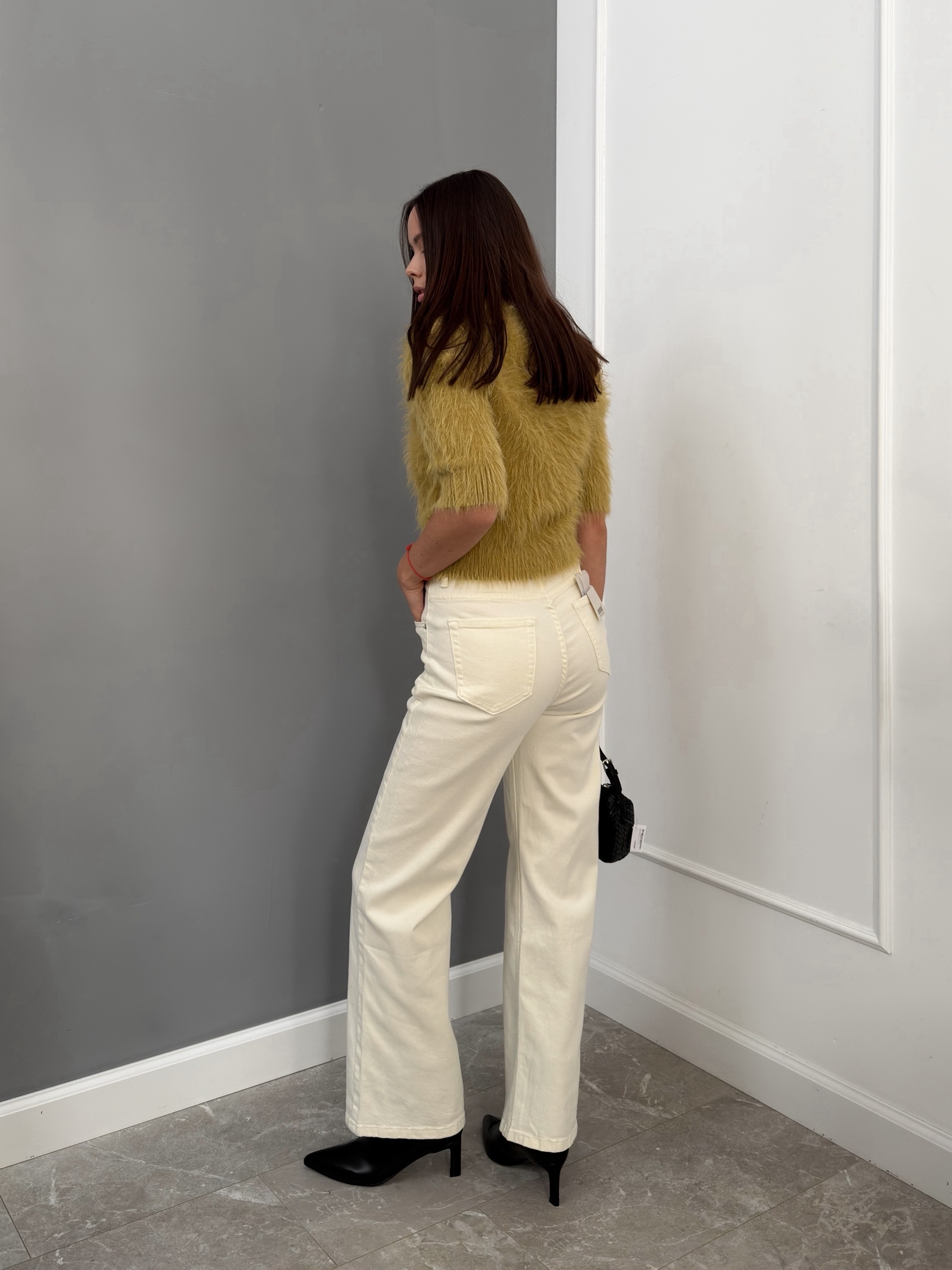 Джинсы F6561 прямые