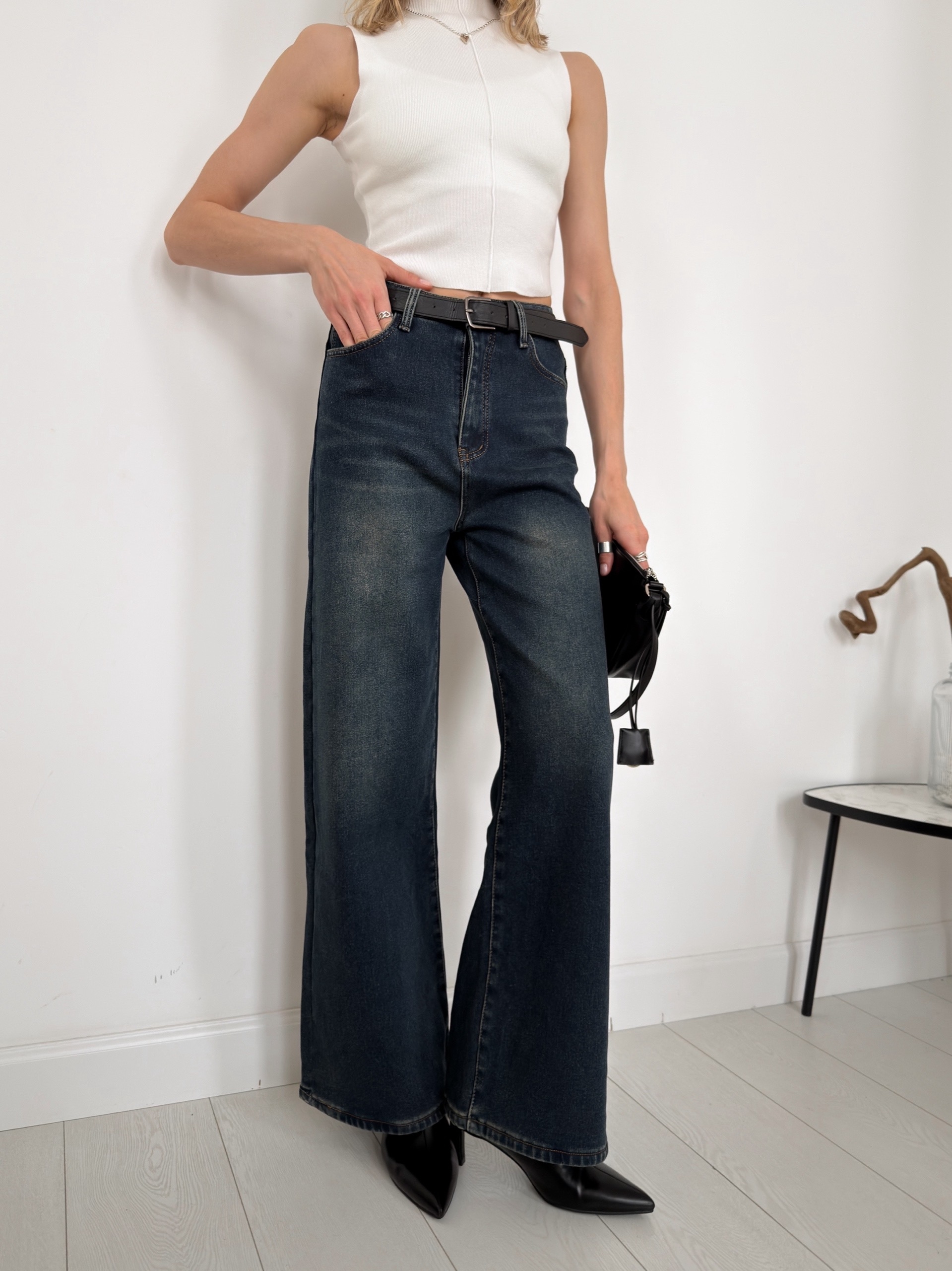 Джинсы Joespirit JF-62110 утепленные