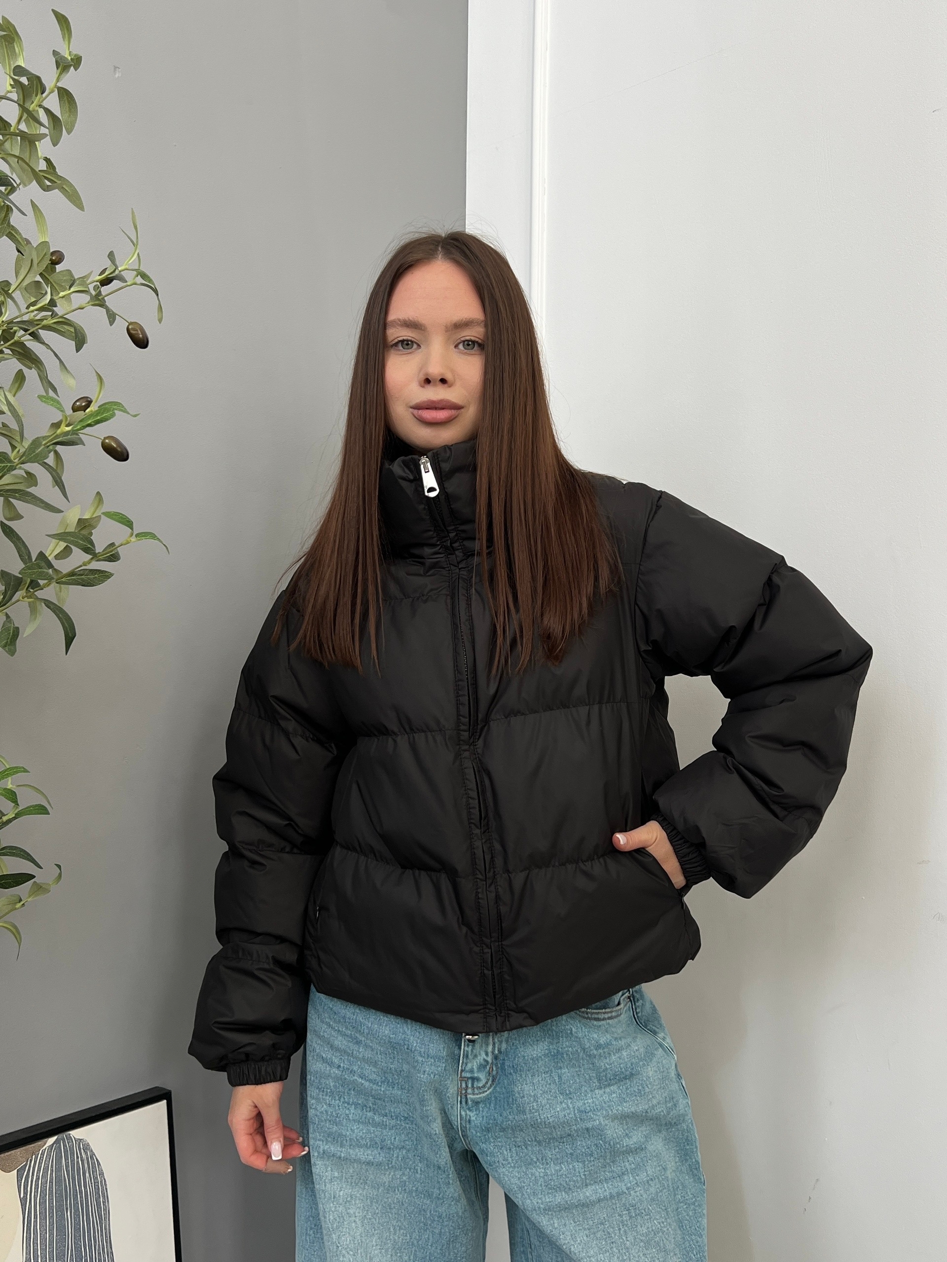 Куртка F 2793 затяжка снизу