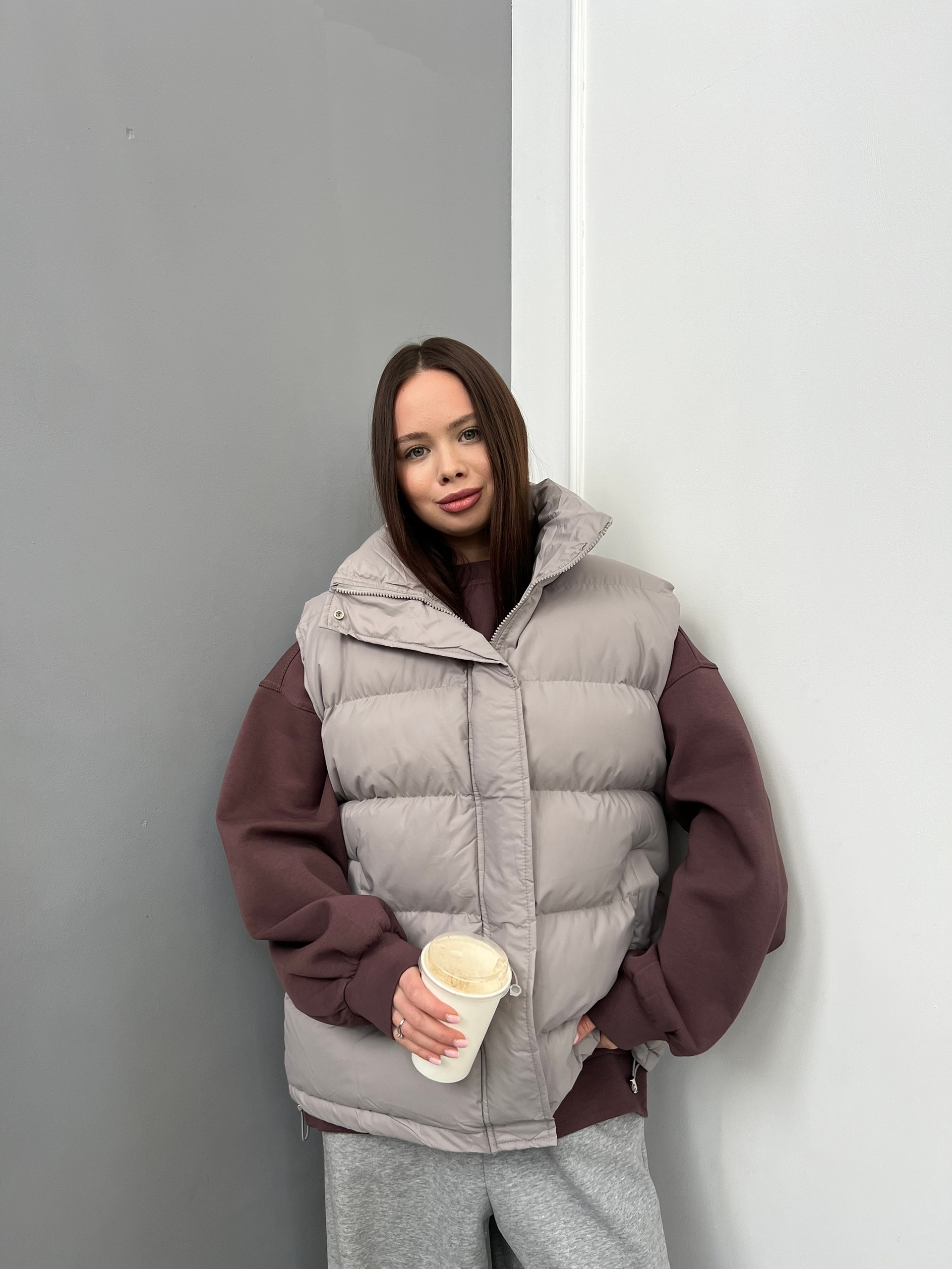 Жилетка Korea 1370 затяжки