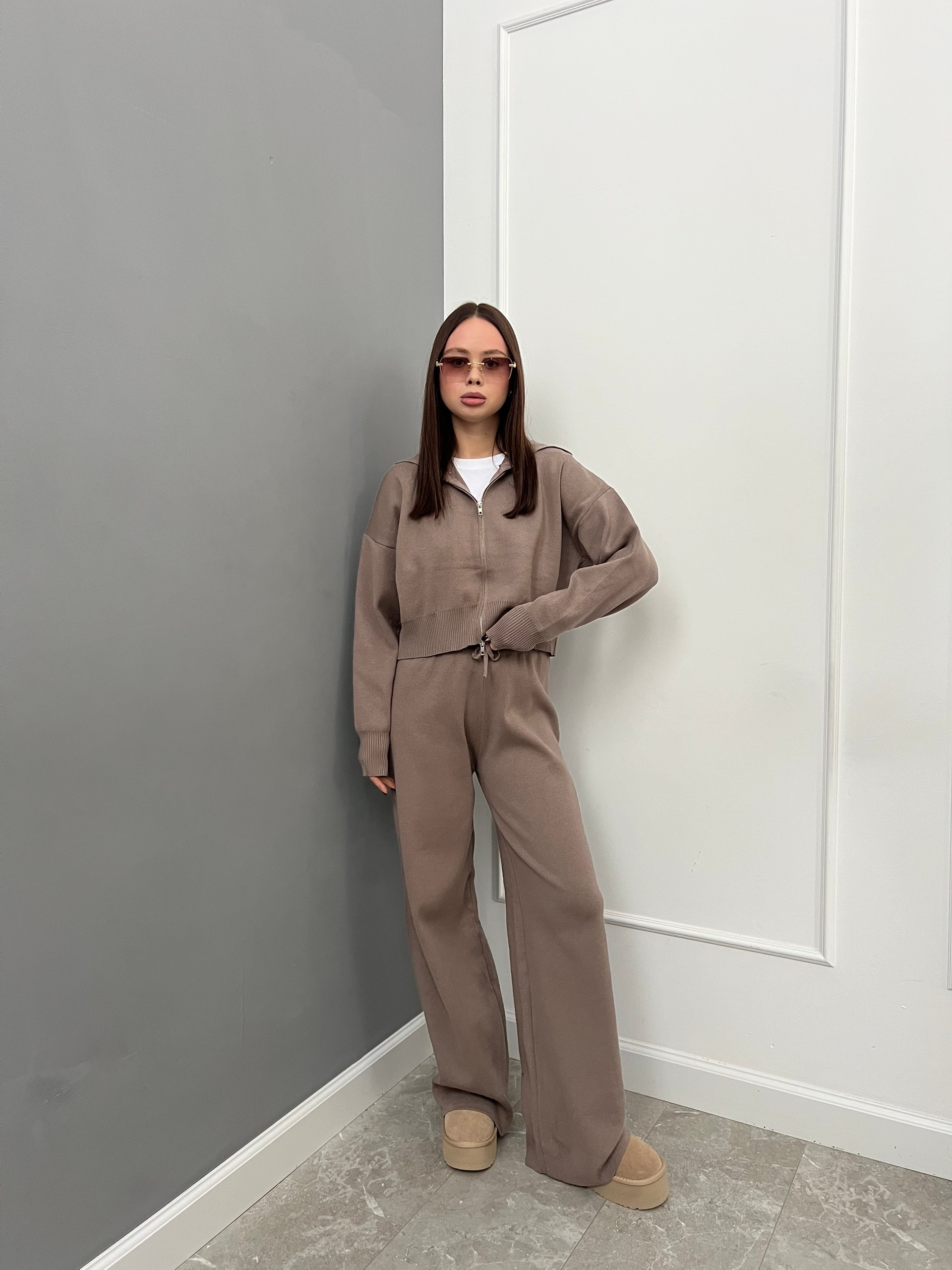 Костюм 30072 джемпер с капюшоном+брюки