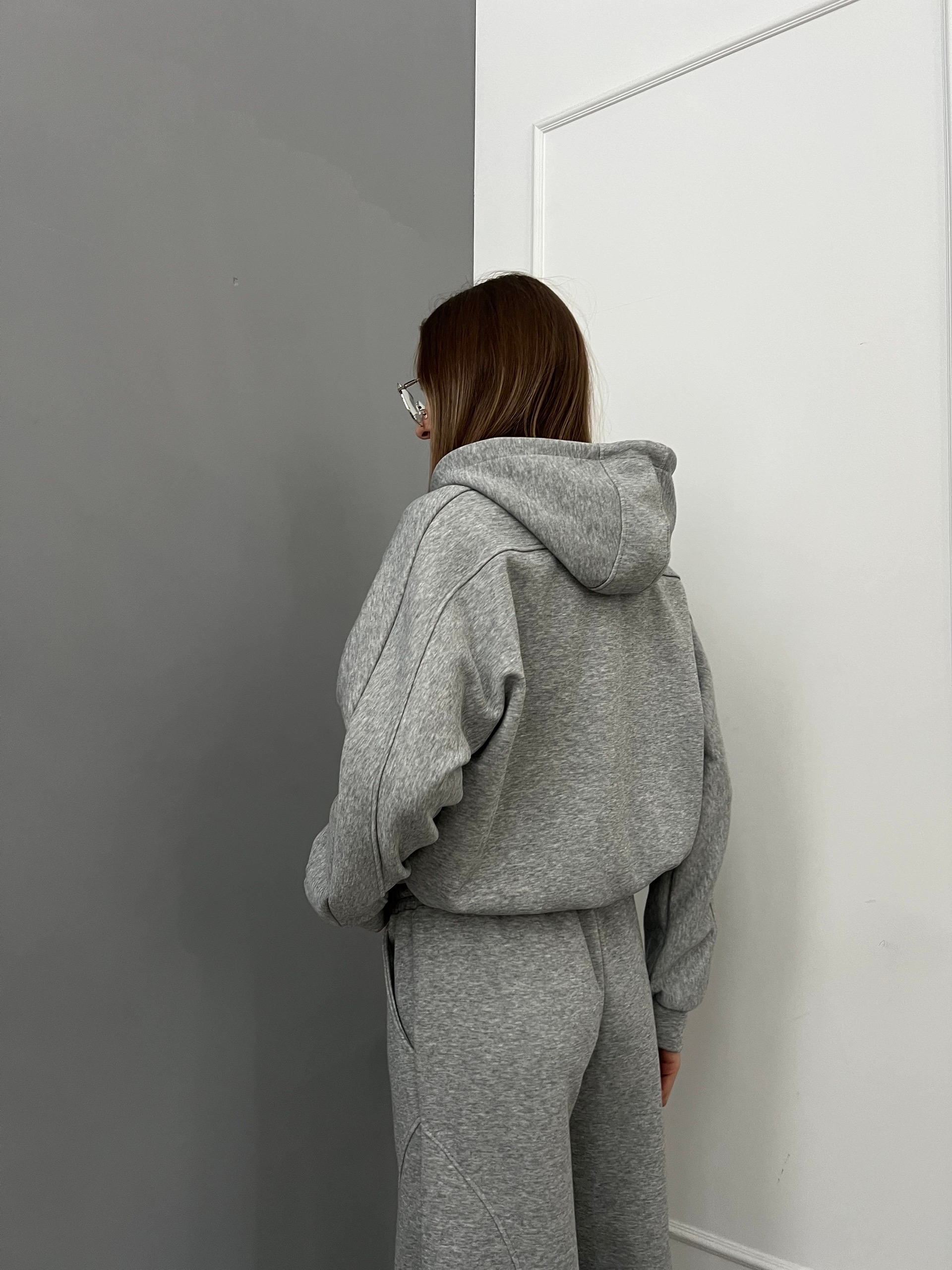 Костюм Korea F760 кофта+брюки строчка