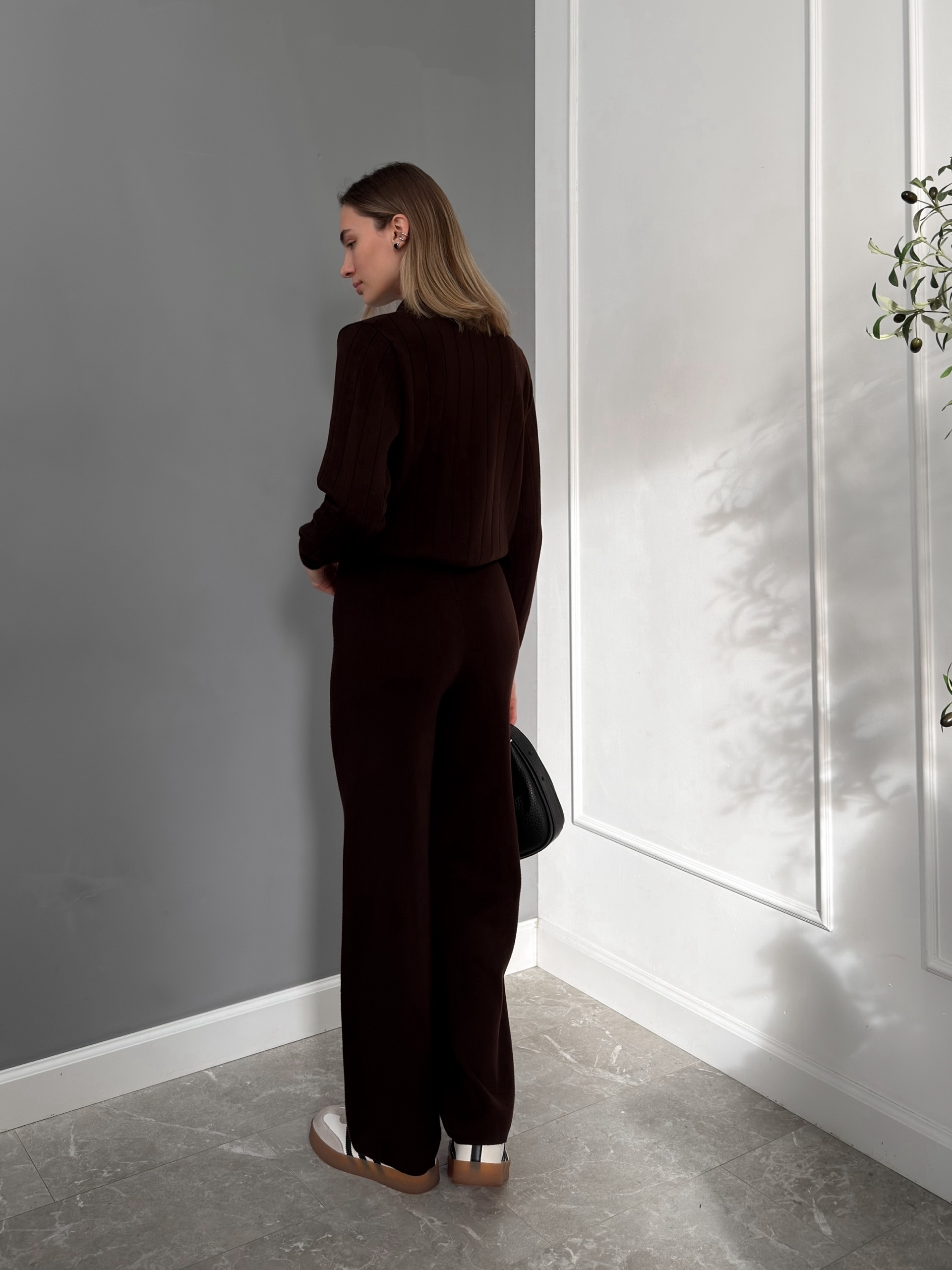 Костюм 2551 джемпер поло+брюки