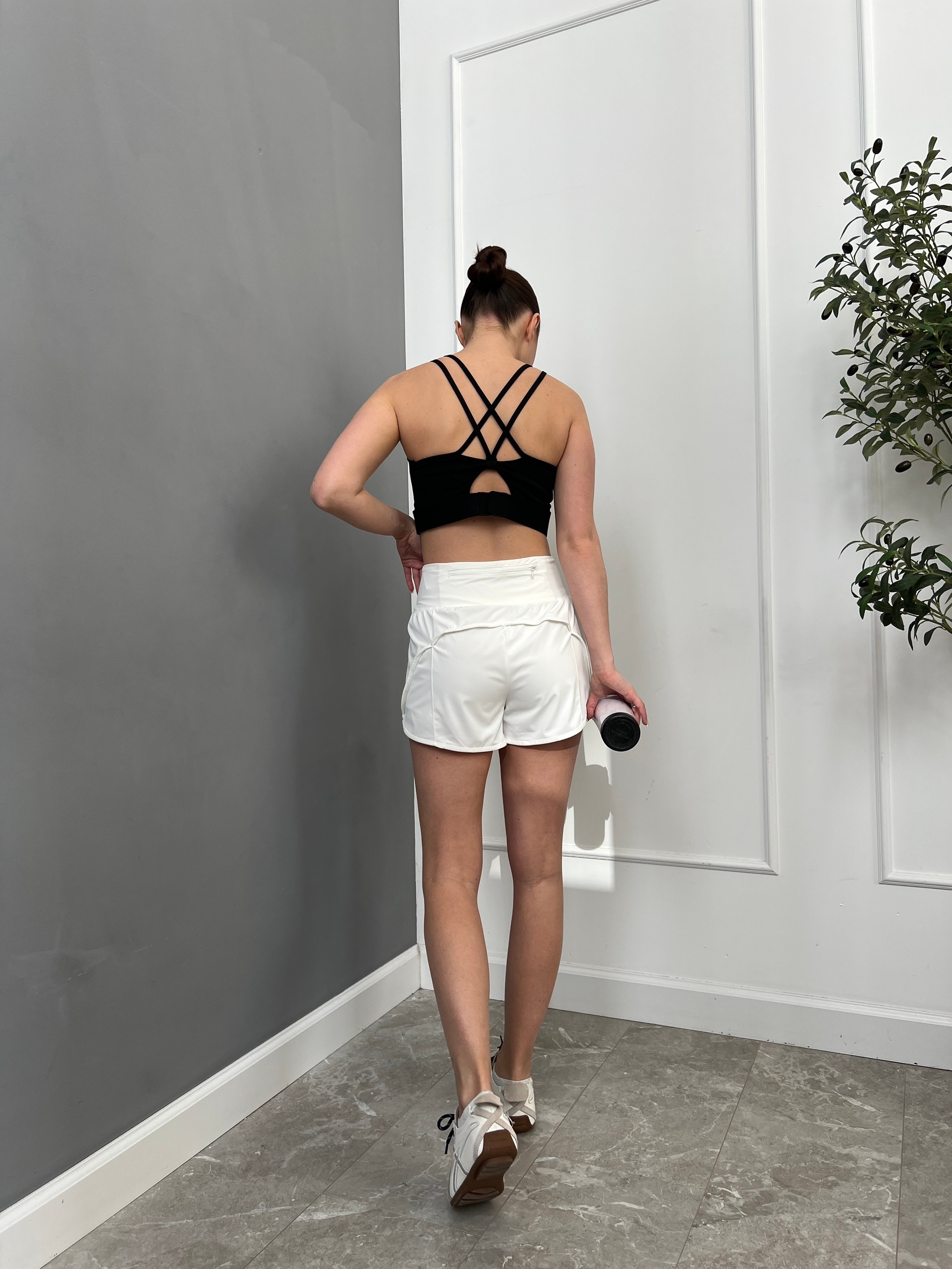 Шорты Yoga 138 карман на молнии