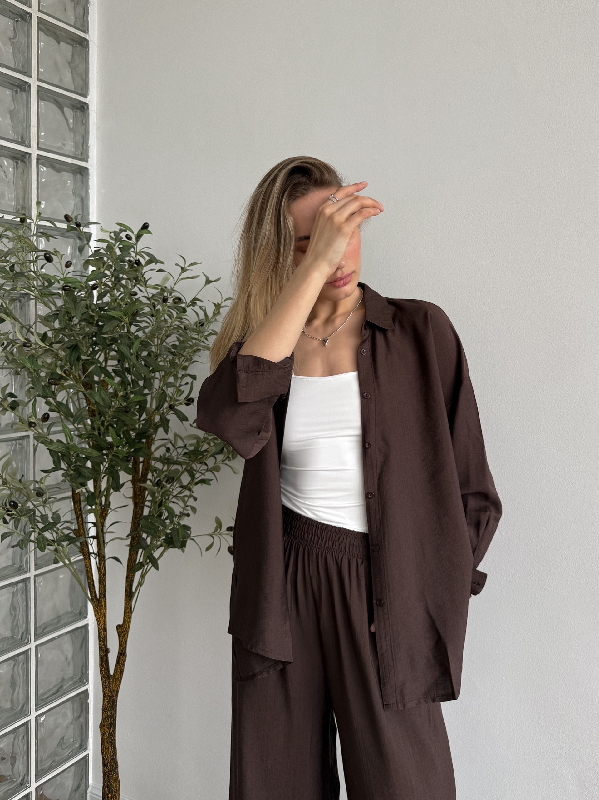 Костюм Dress Code 820 рубашка+кюлоты