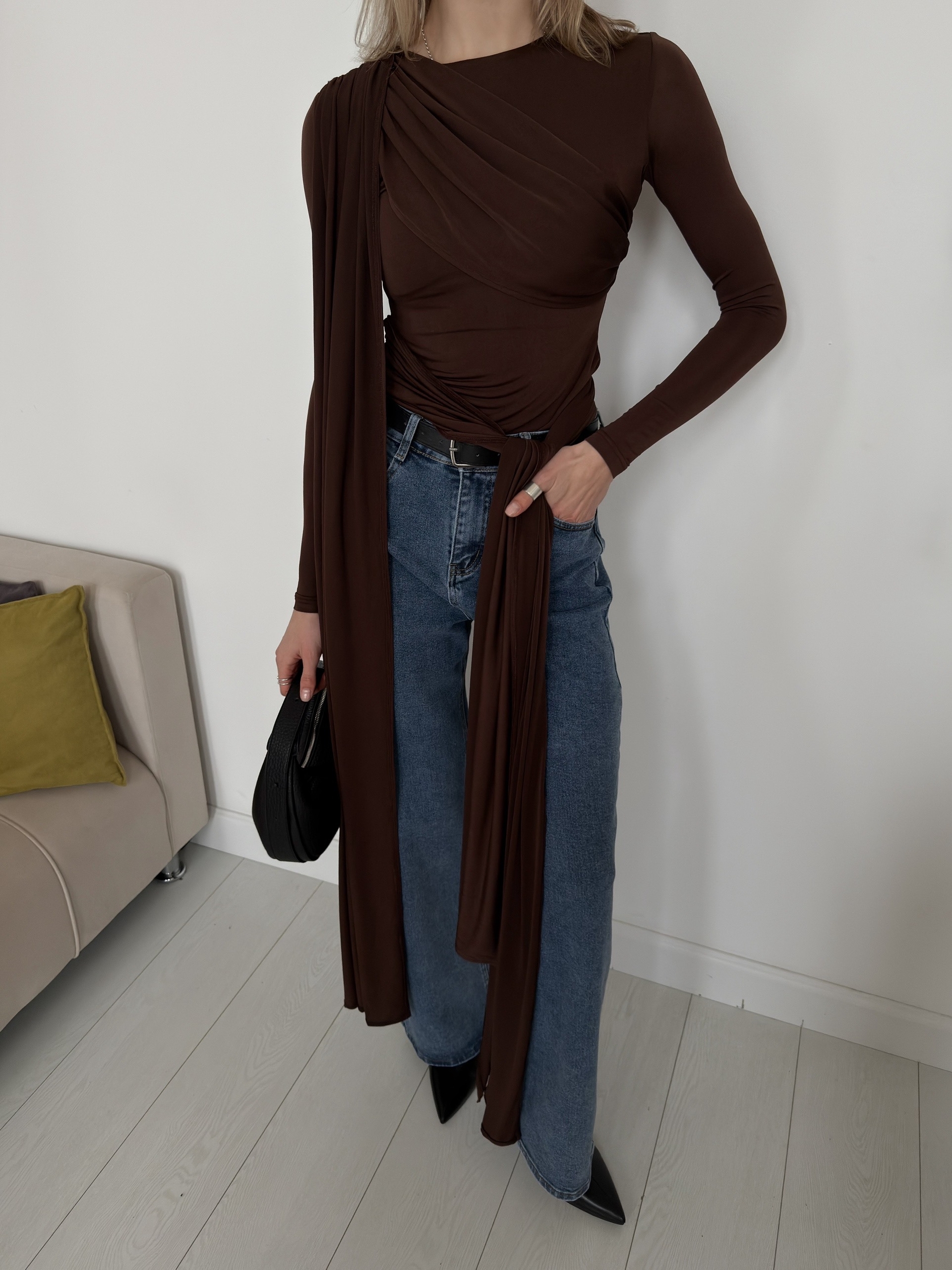 Лонгслив Muse шлейф