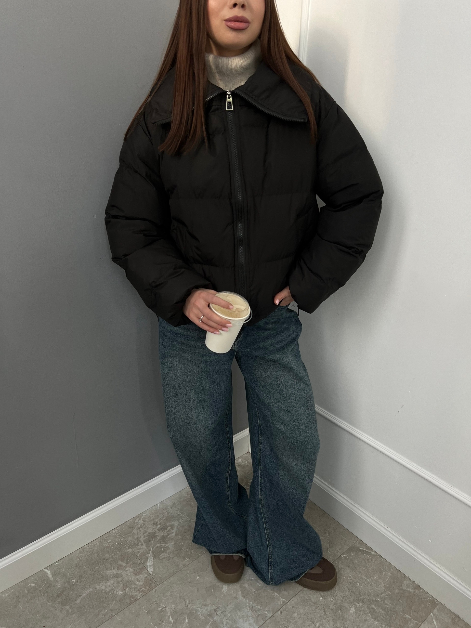 Куртка Korea с воротником короткая