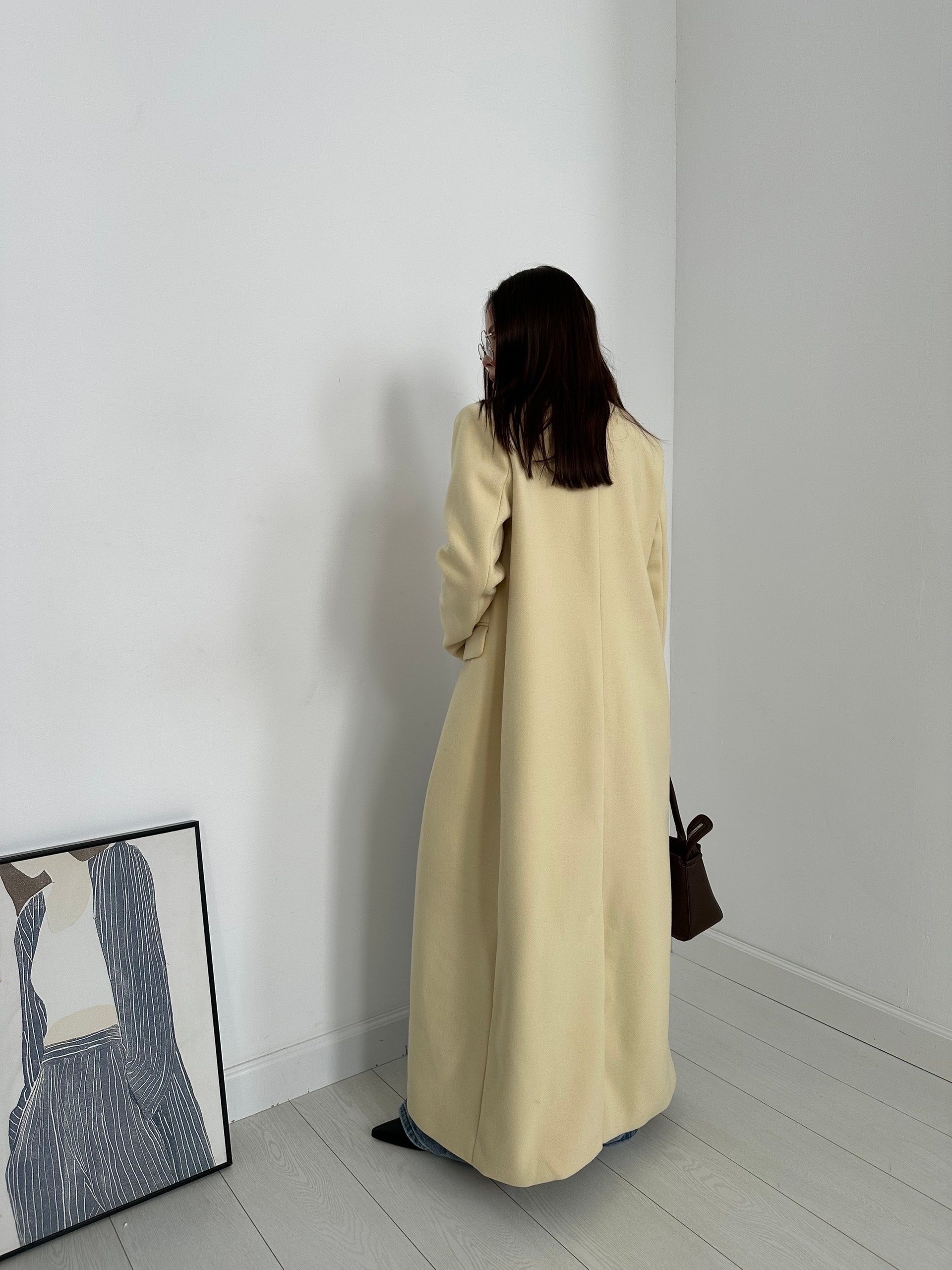 Пальто Malina trends длинное мал карманы