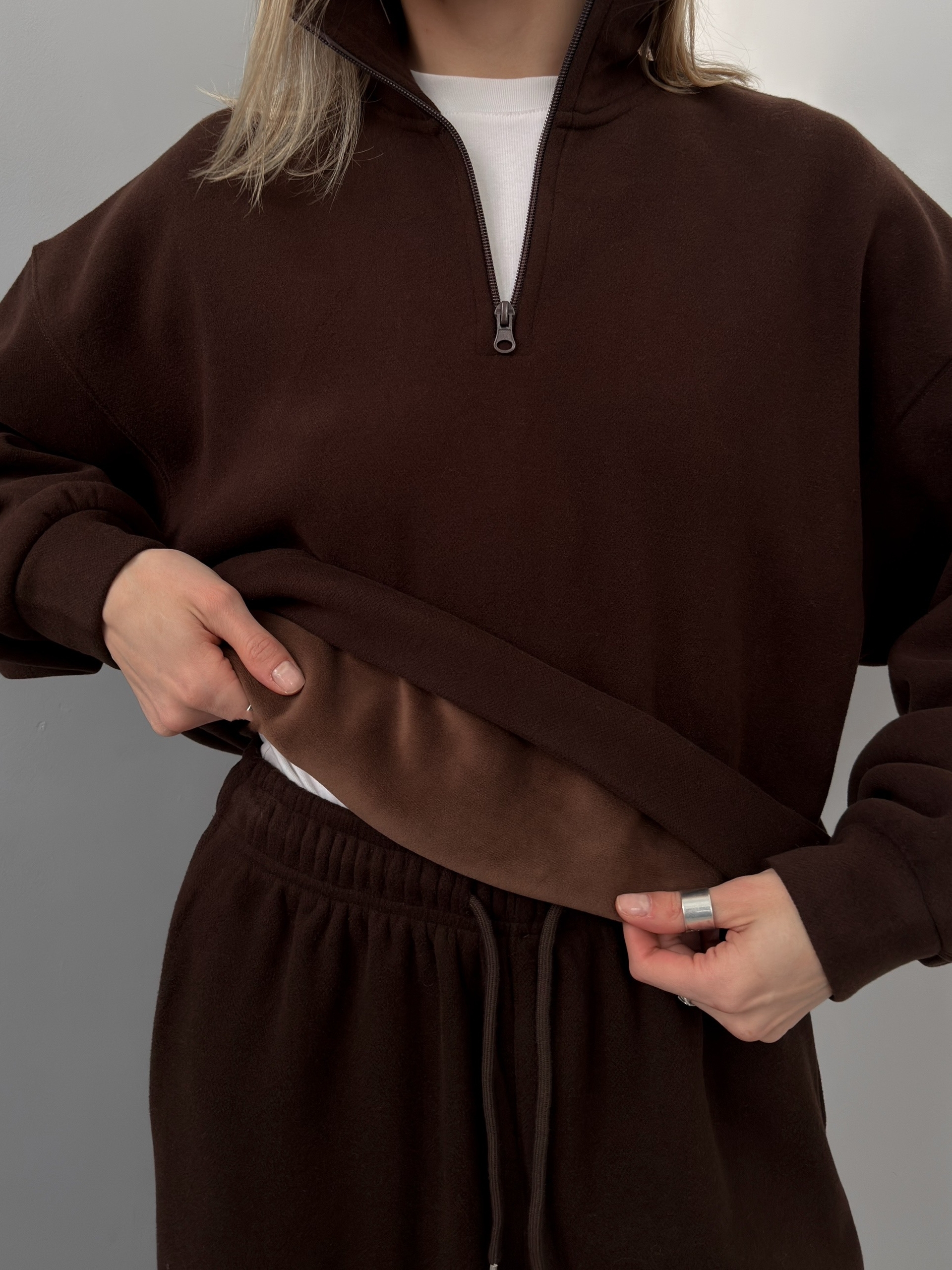 Костюм Cosmc 960 свитот ворот на молнии+брюки флис