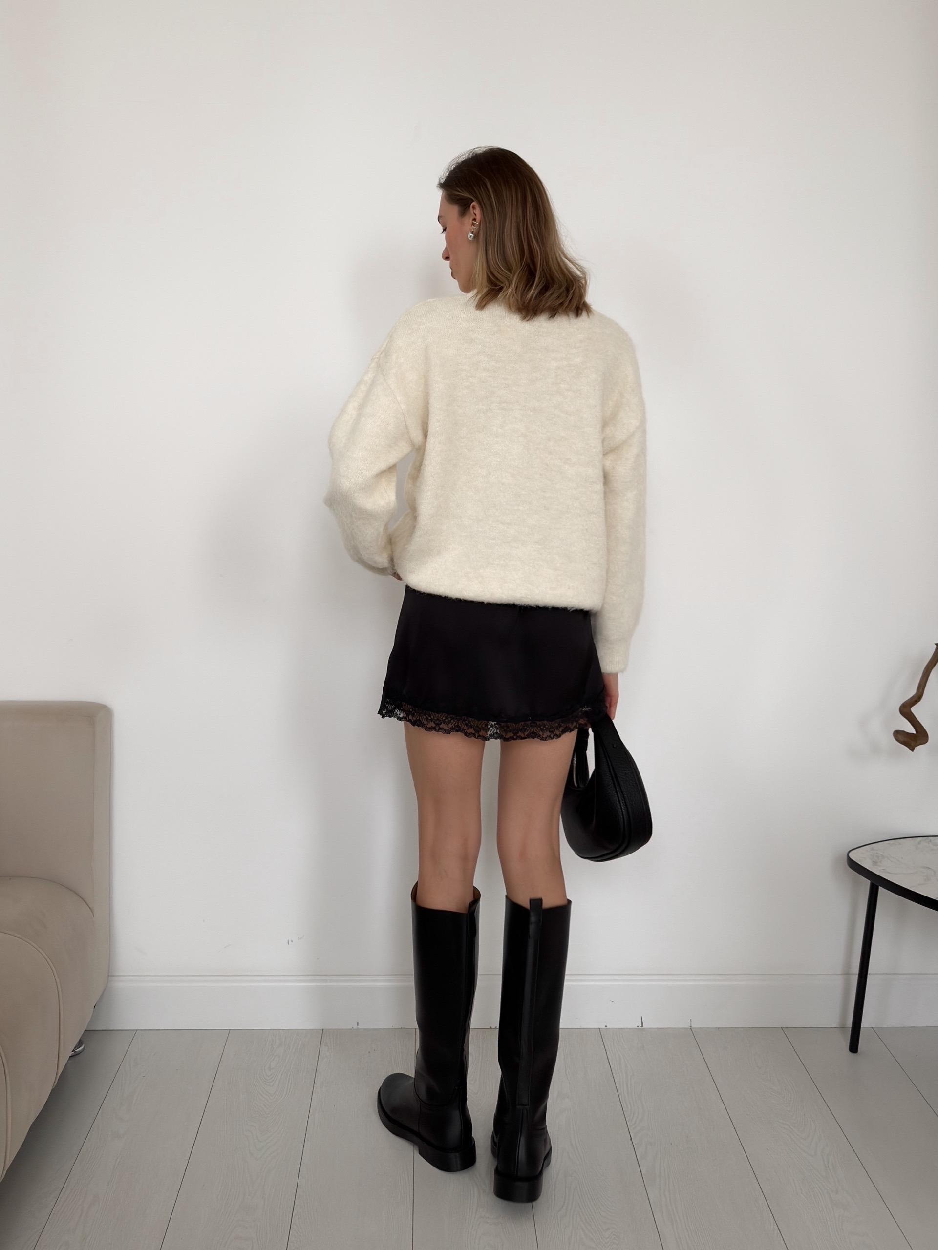 Джемпер W788 пушистый