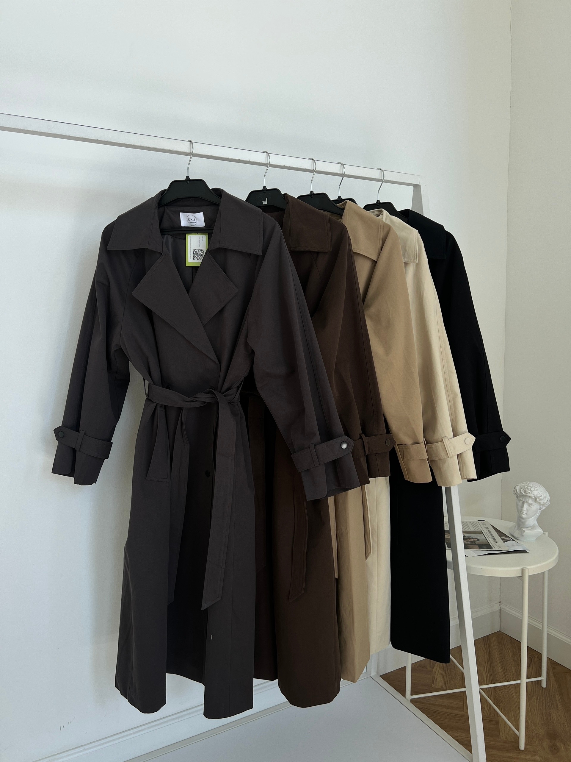 Тренч KXJ 5539 на заклепках