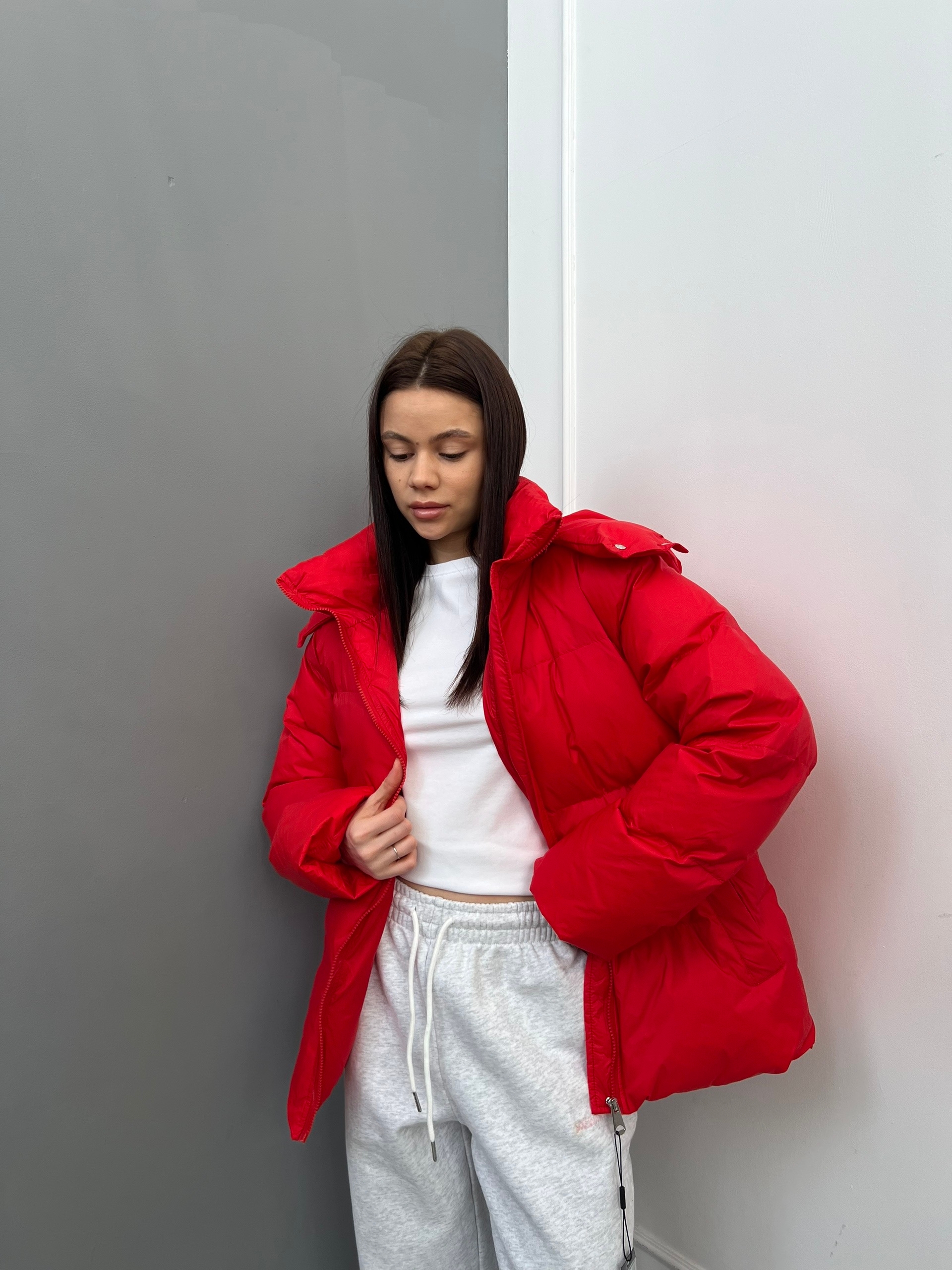 Куртка W 5983 с пояском