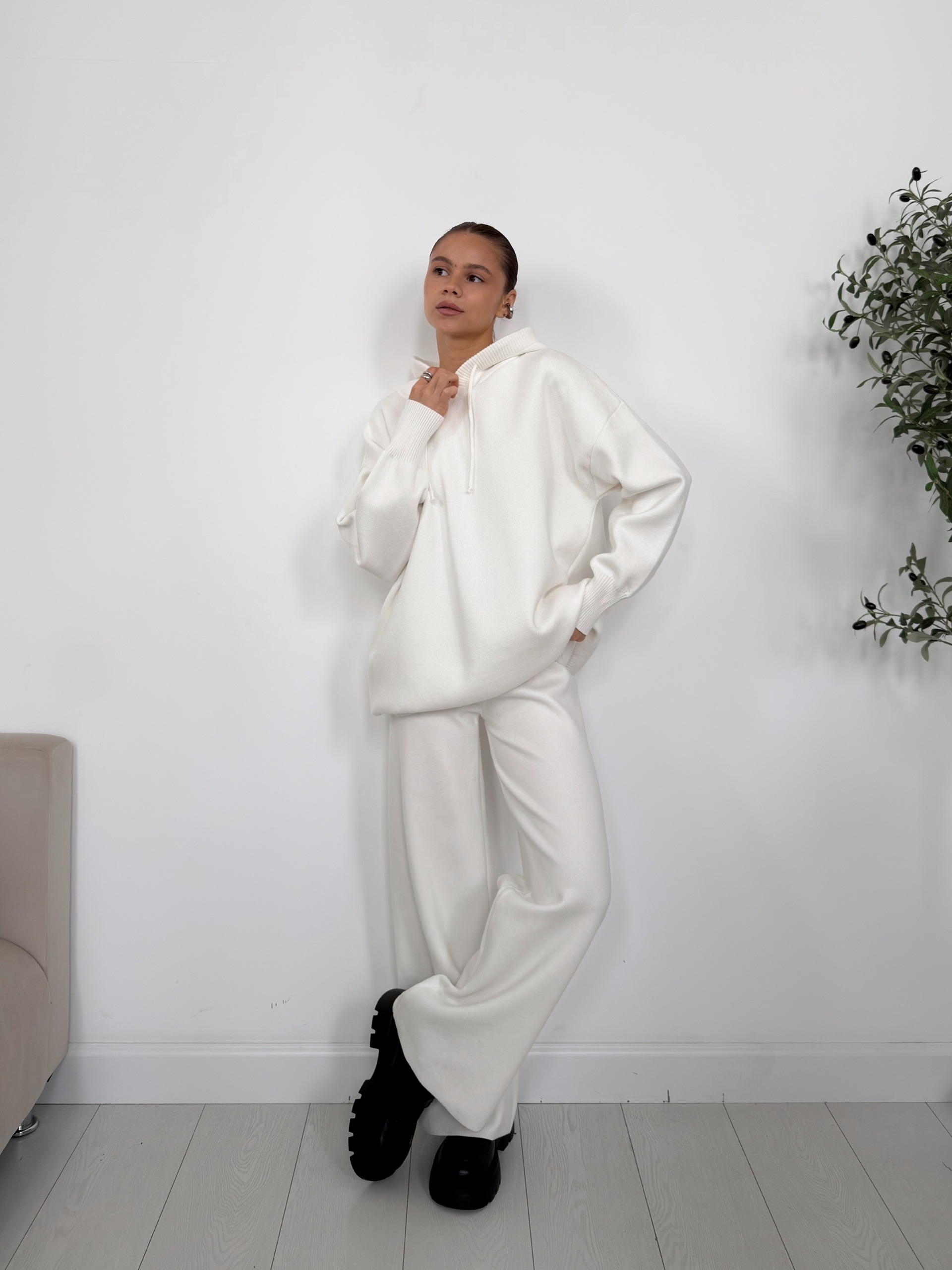 Костюм 733 кофта с капюшоном+брюки