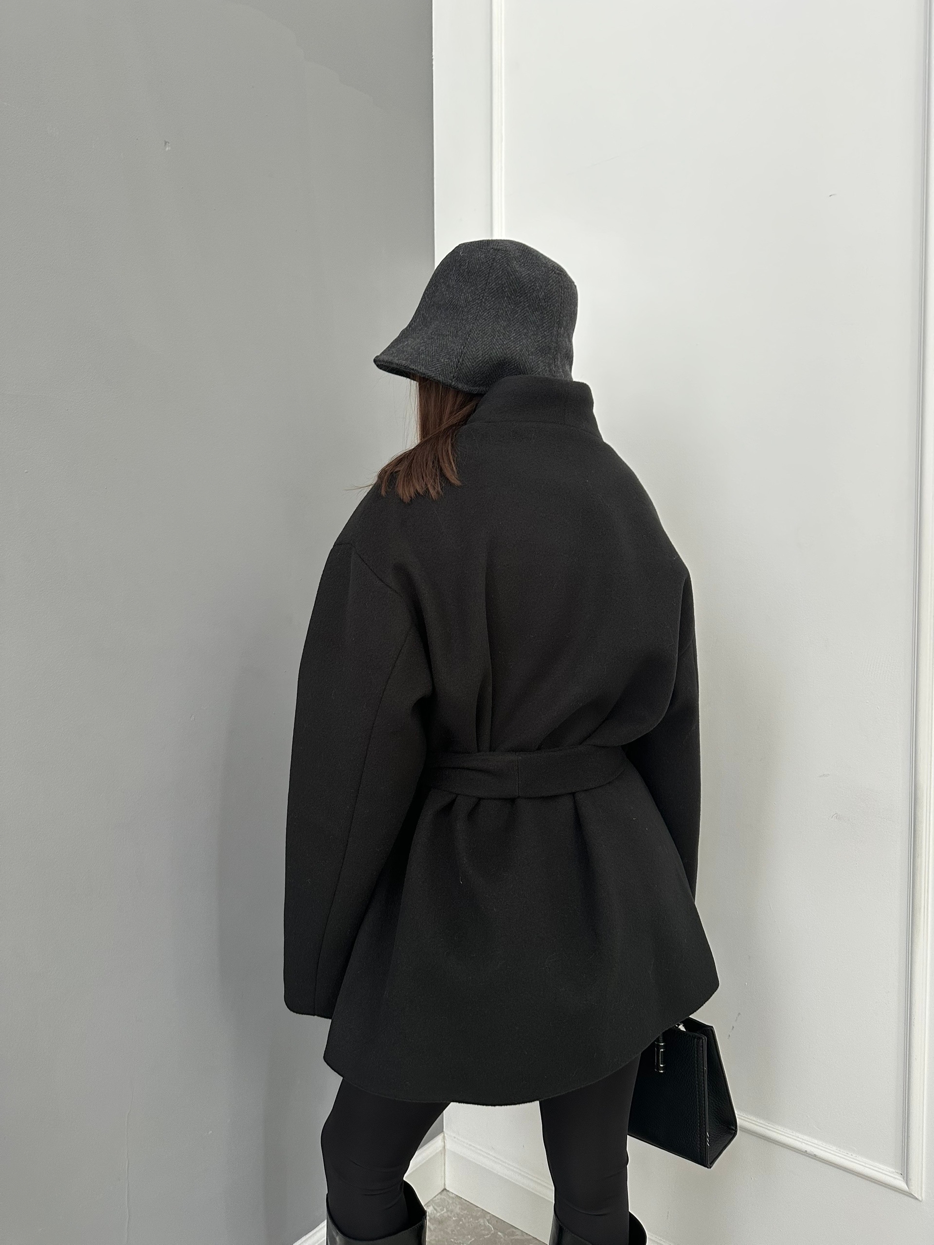 Пальто Malina trends укороченное с поясом