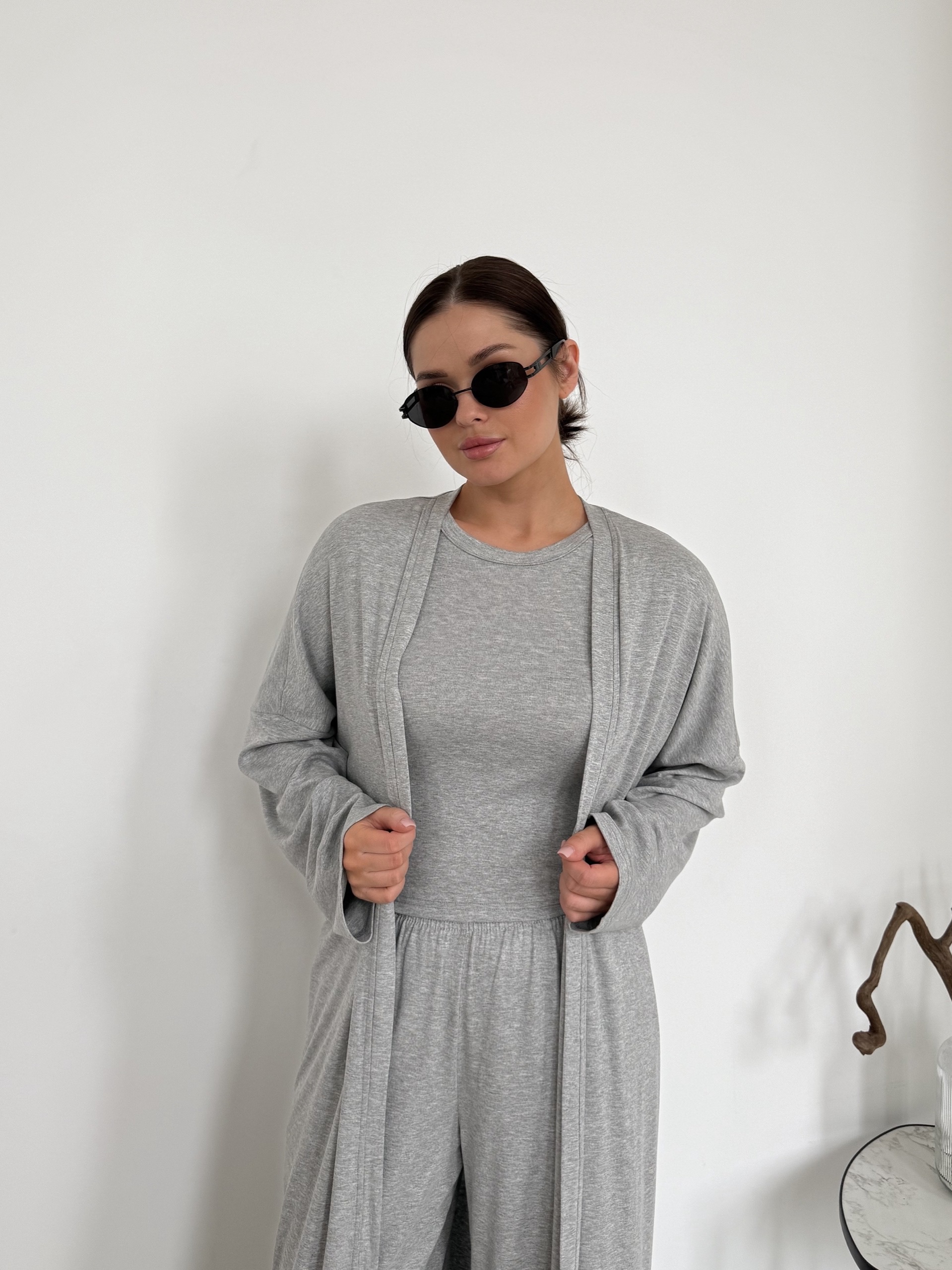 Костюм Avenue 312 кардиган+майка+кюлоты