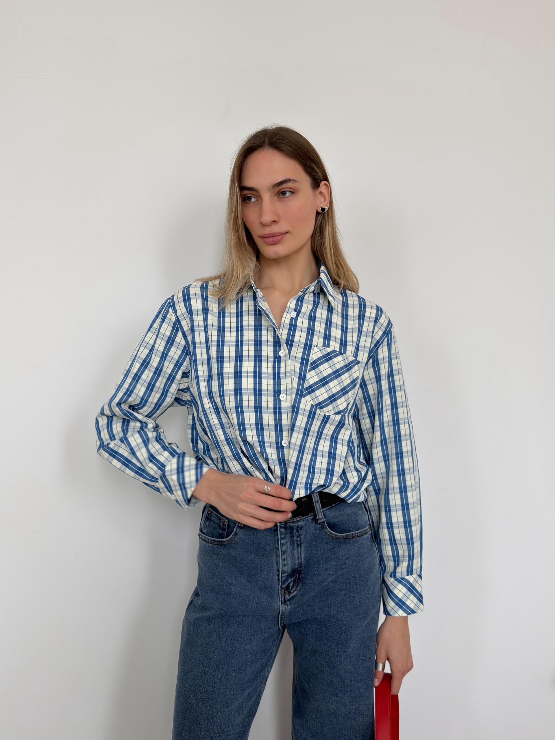 Рубашка madenost клетка 57037