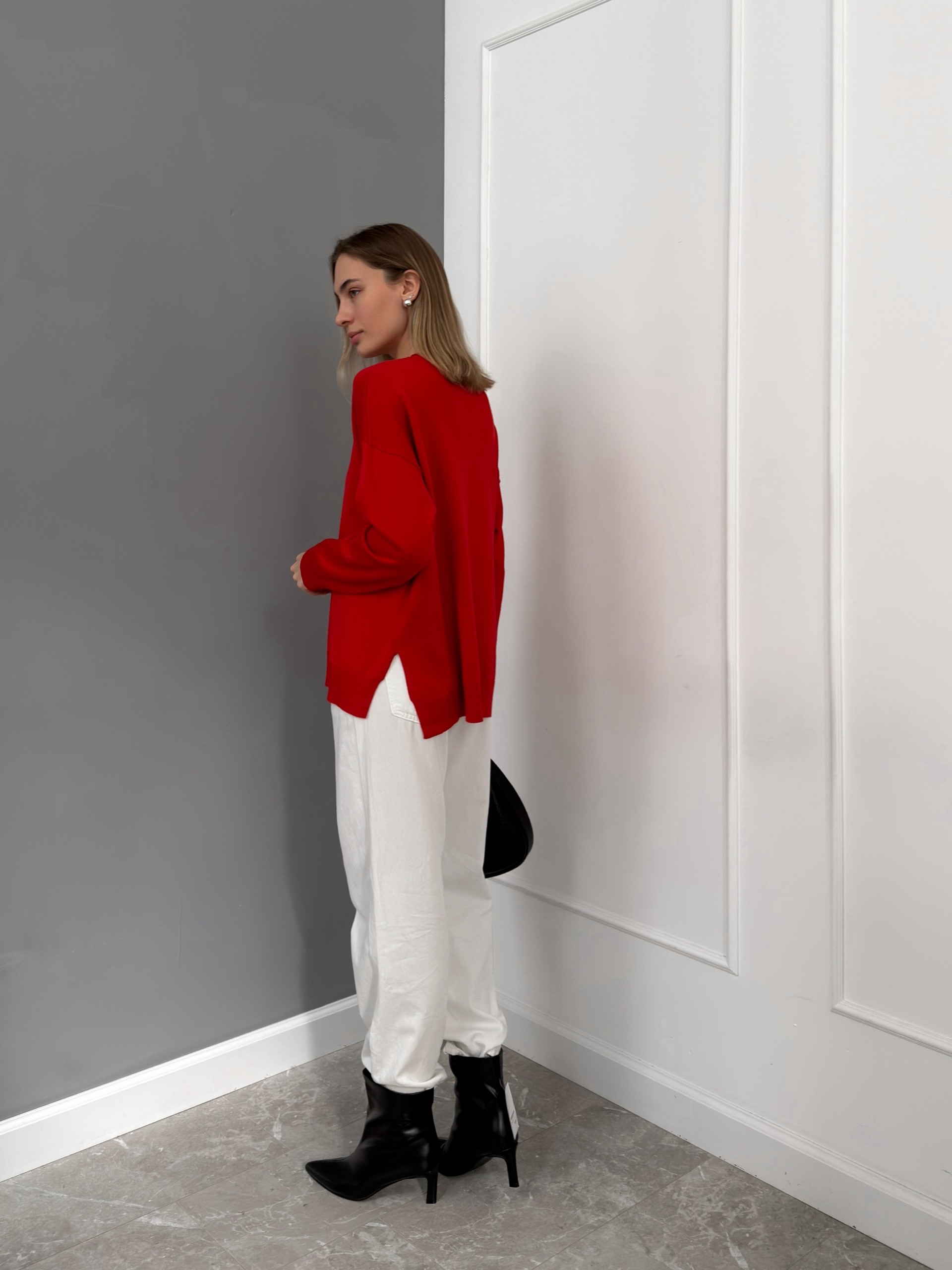 Джемпер 273-1 круглый ворот