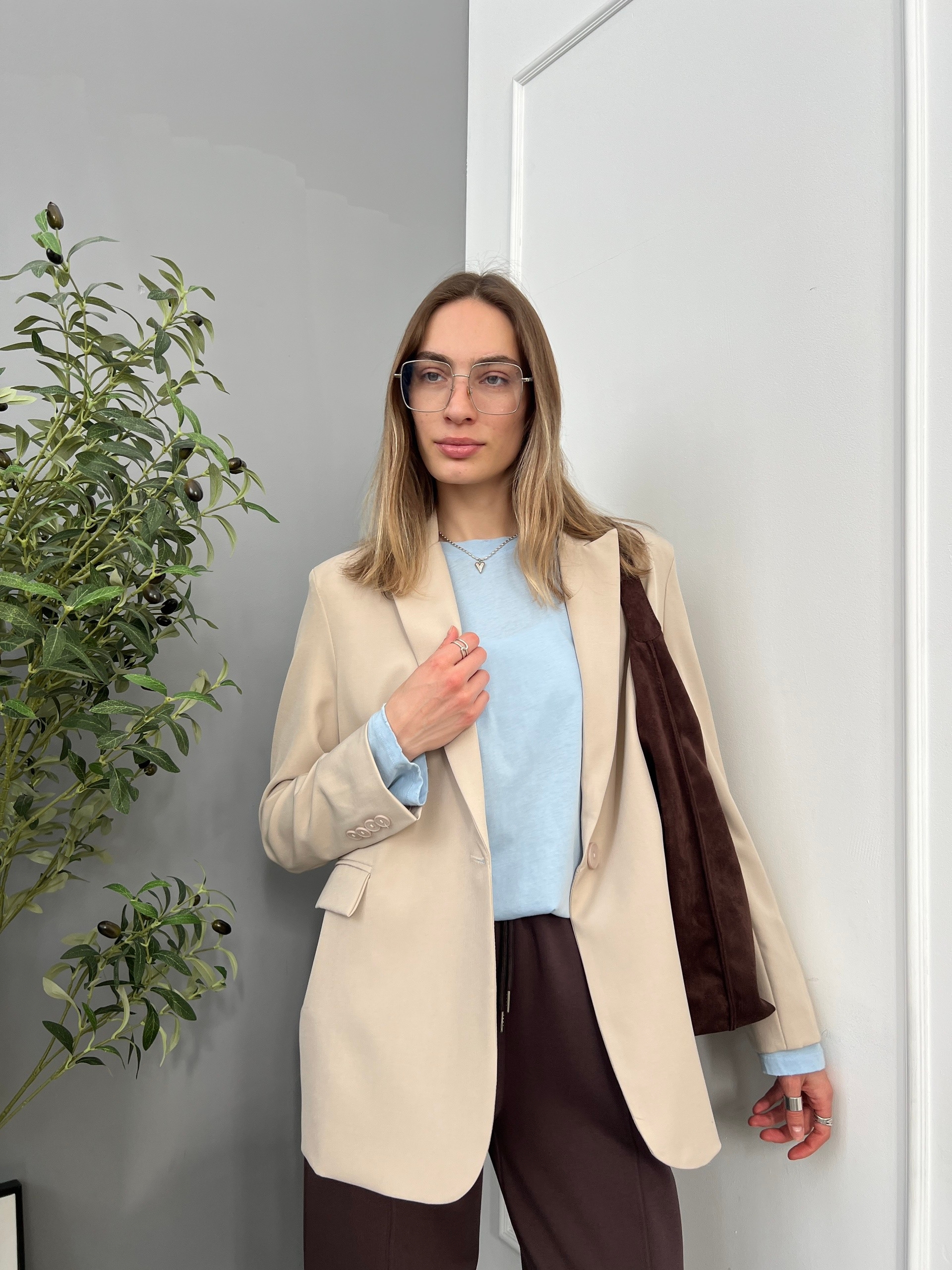 Жакет Liza 044 на одной пуговице