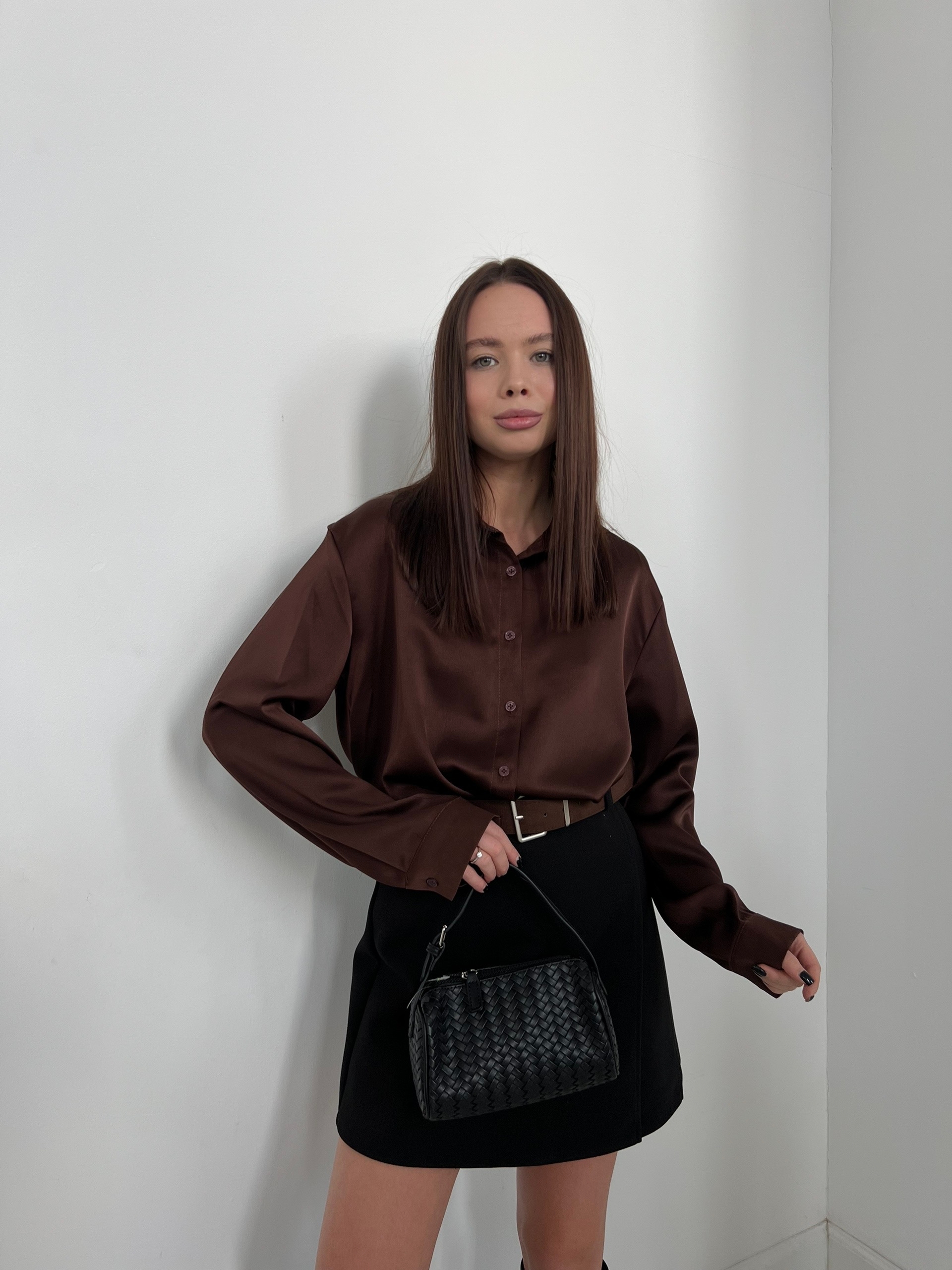 Блуза W 5397 атлас