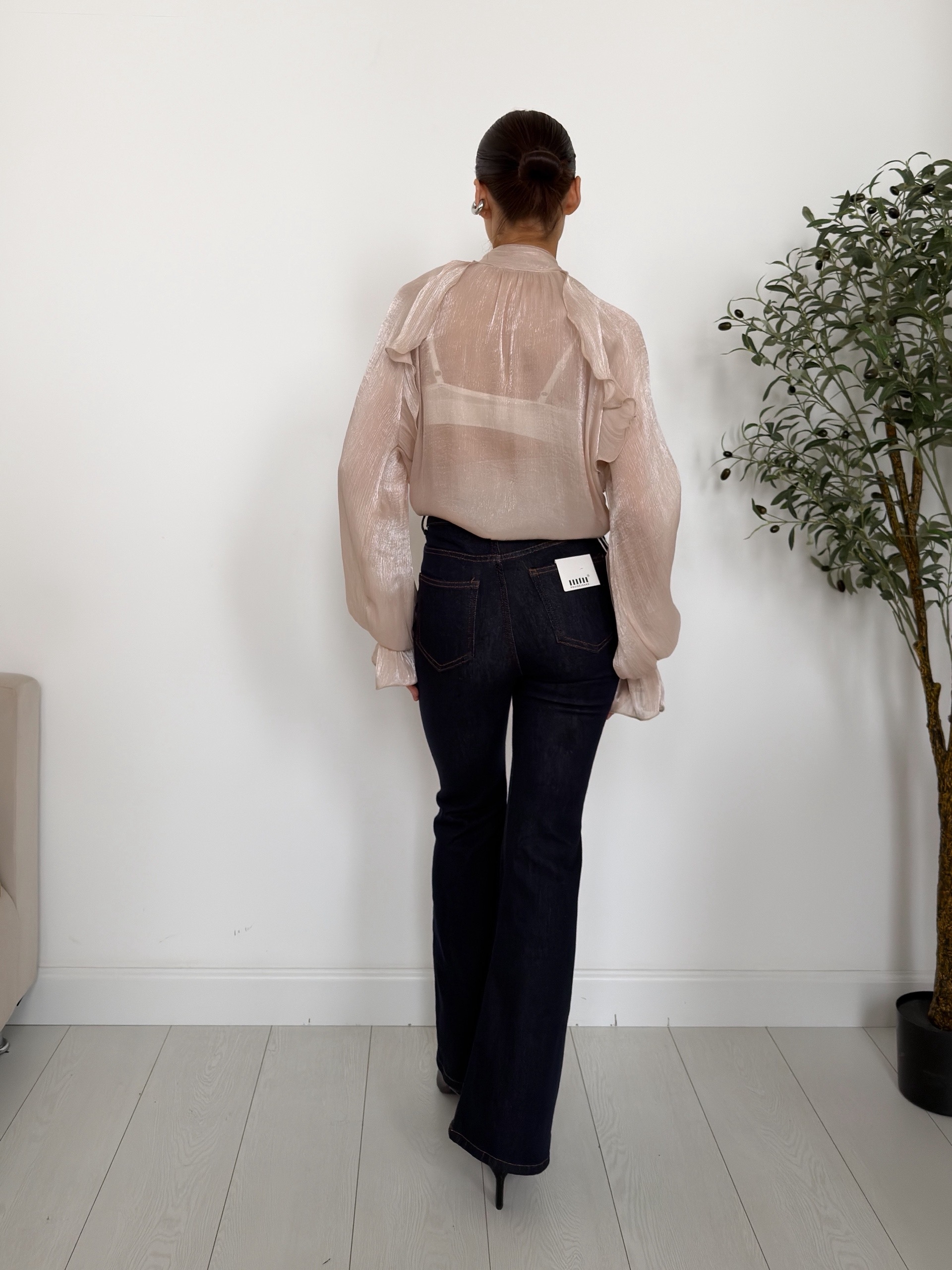 Praise Jeans J9151 чернильные клеш