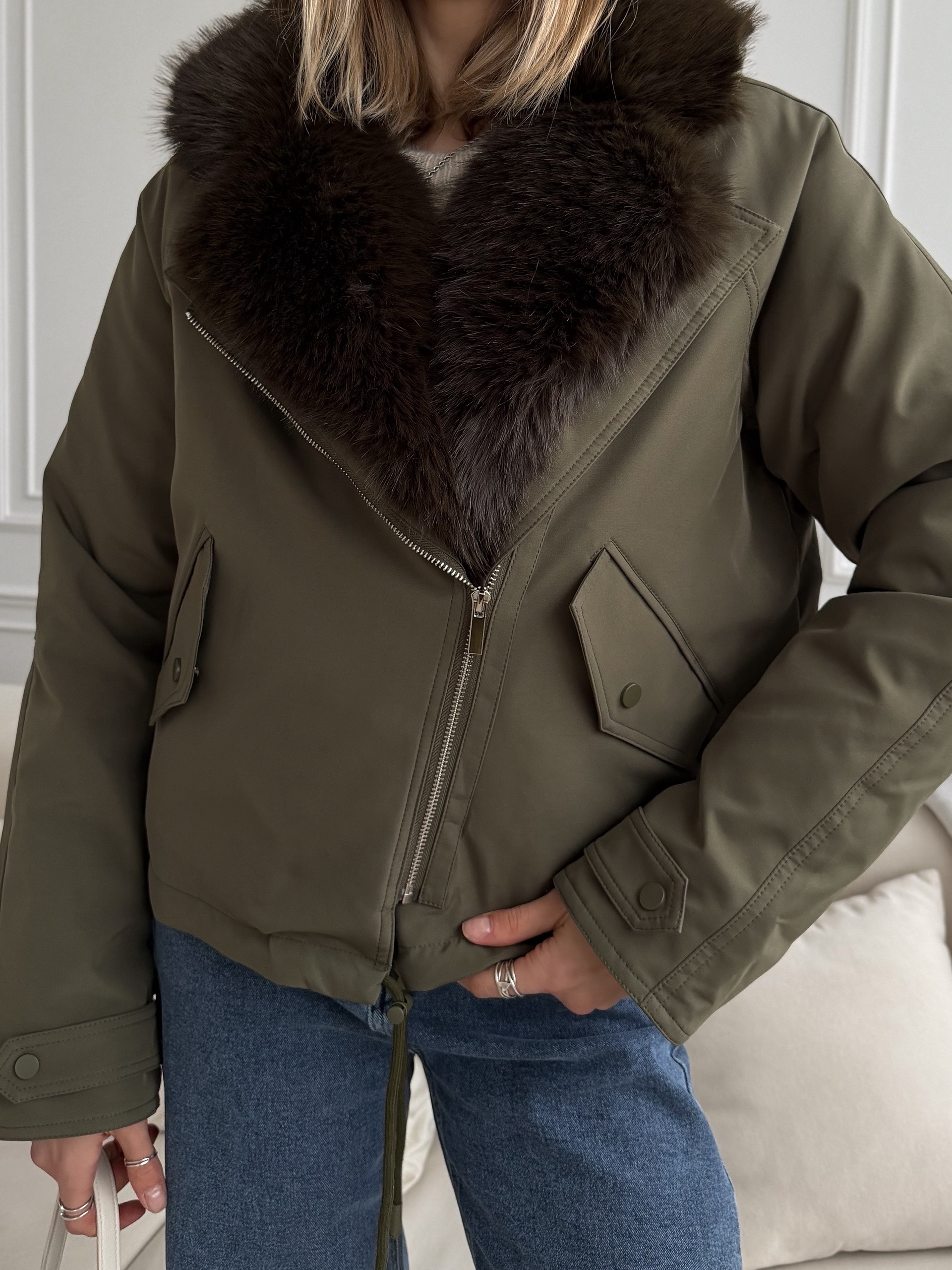 Куртка Cosmic 716 с мехом